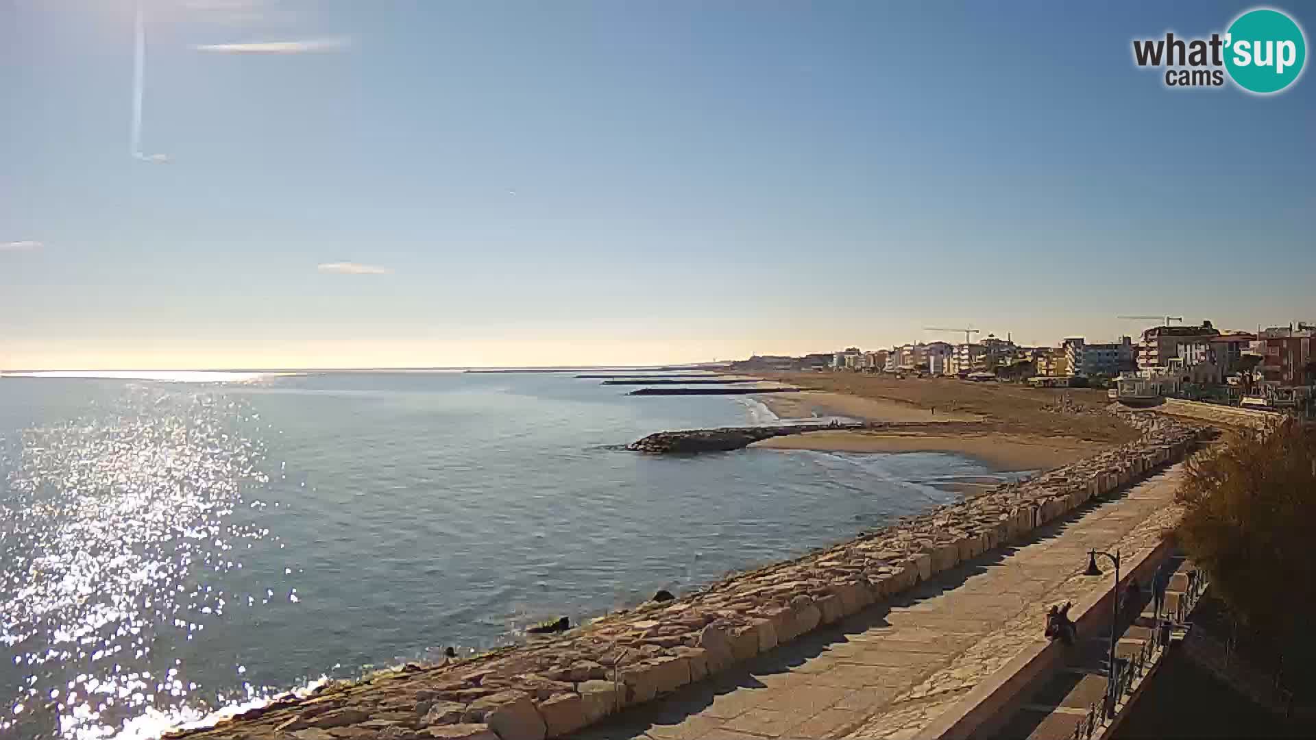 Webcam Caorle Ponente – panorama dall’ASS. Marinai di Caorle