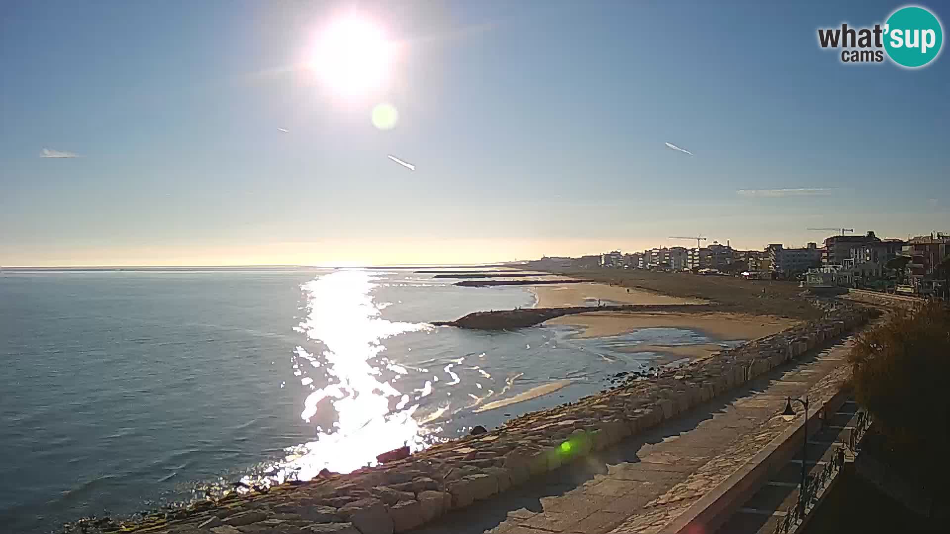 Webcam Caorle Ponente – panorama dall’ASS. Marinai di Caorle