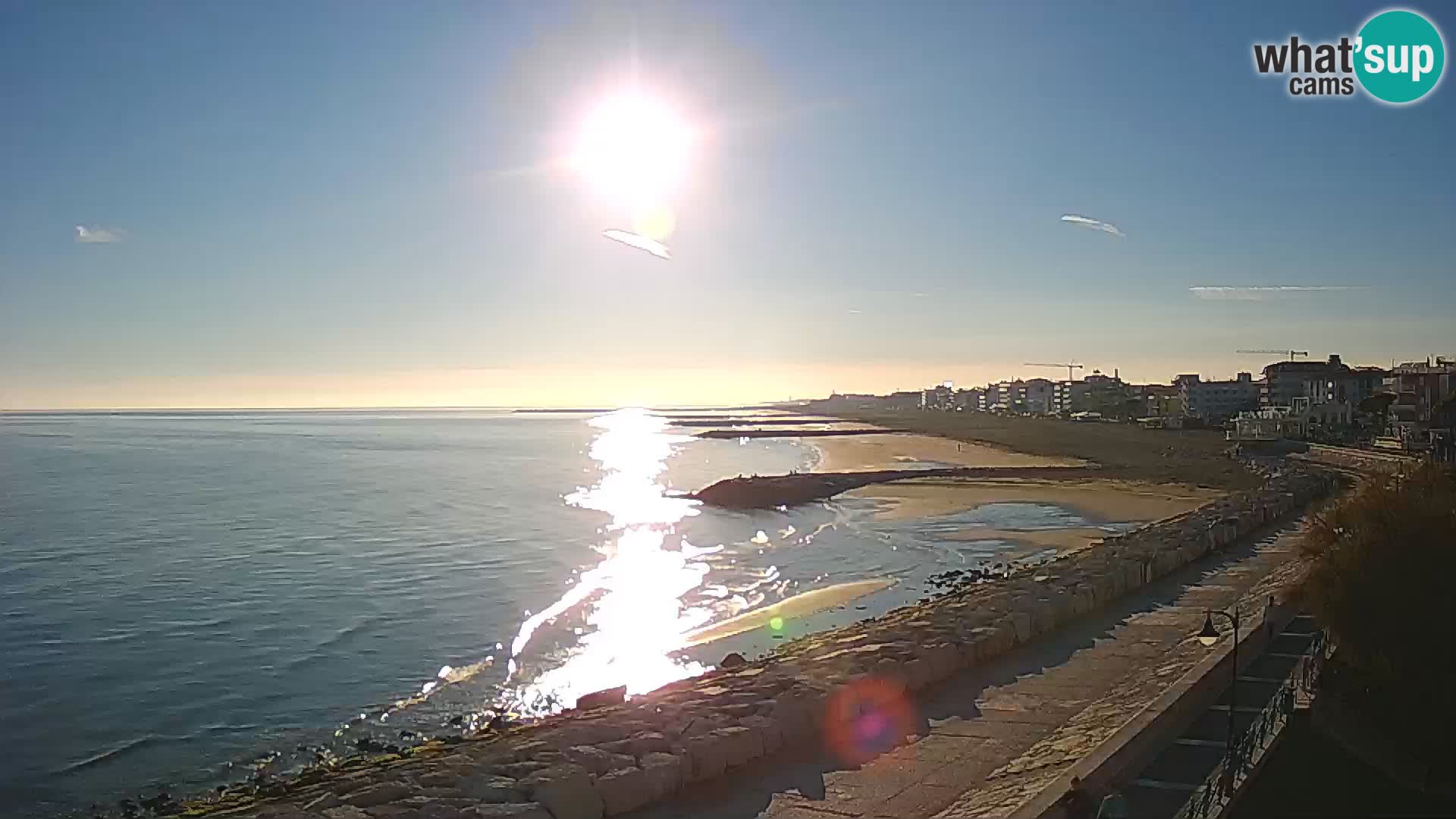 Webcam Caorle Ponente – panorama dall’ASS. Marinai di Caorle