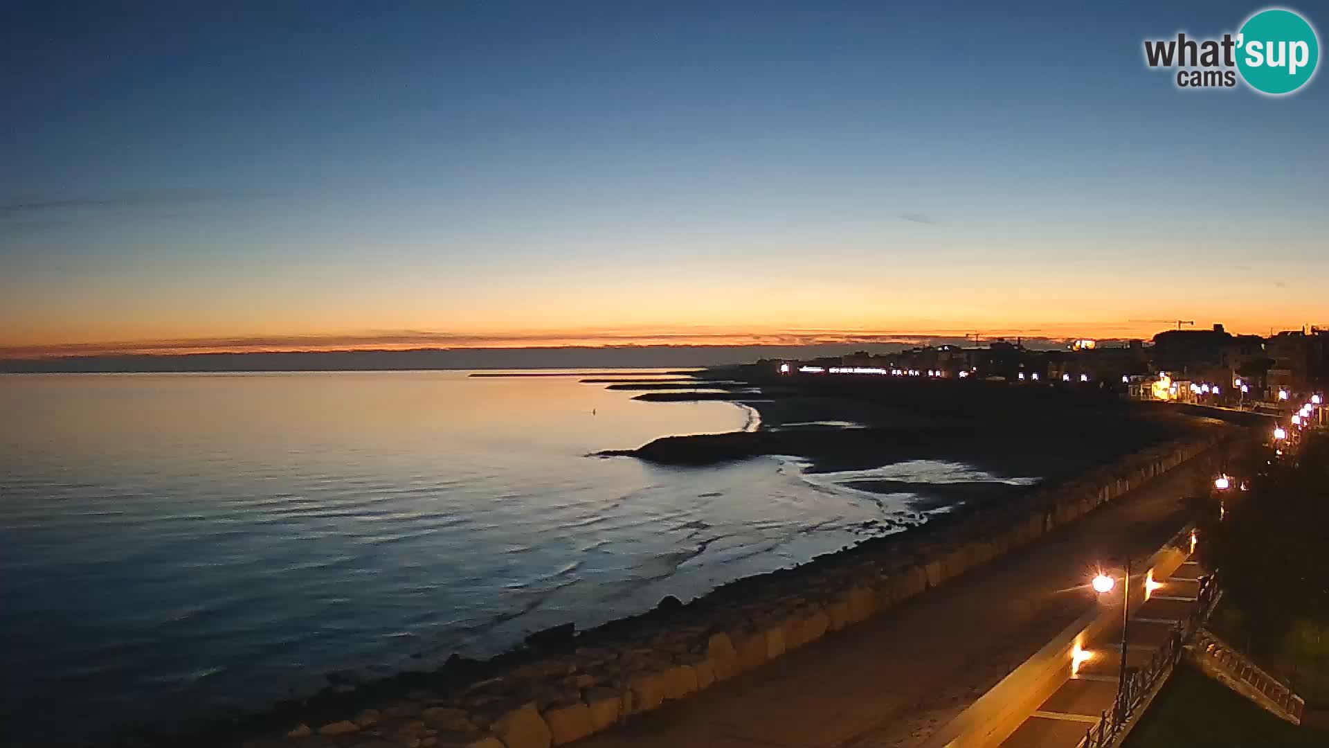 Webcam Caorle Ponente – View from Marinai di Caorle