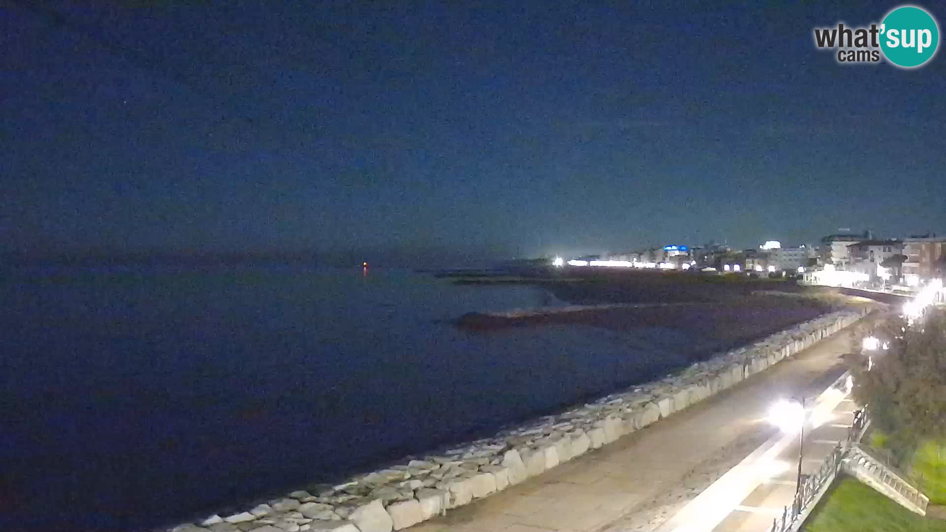 Webcam Caorle Ponente – Vue depuis les Marinai di Caorle