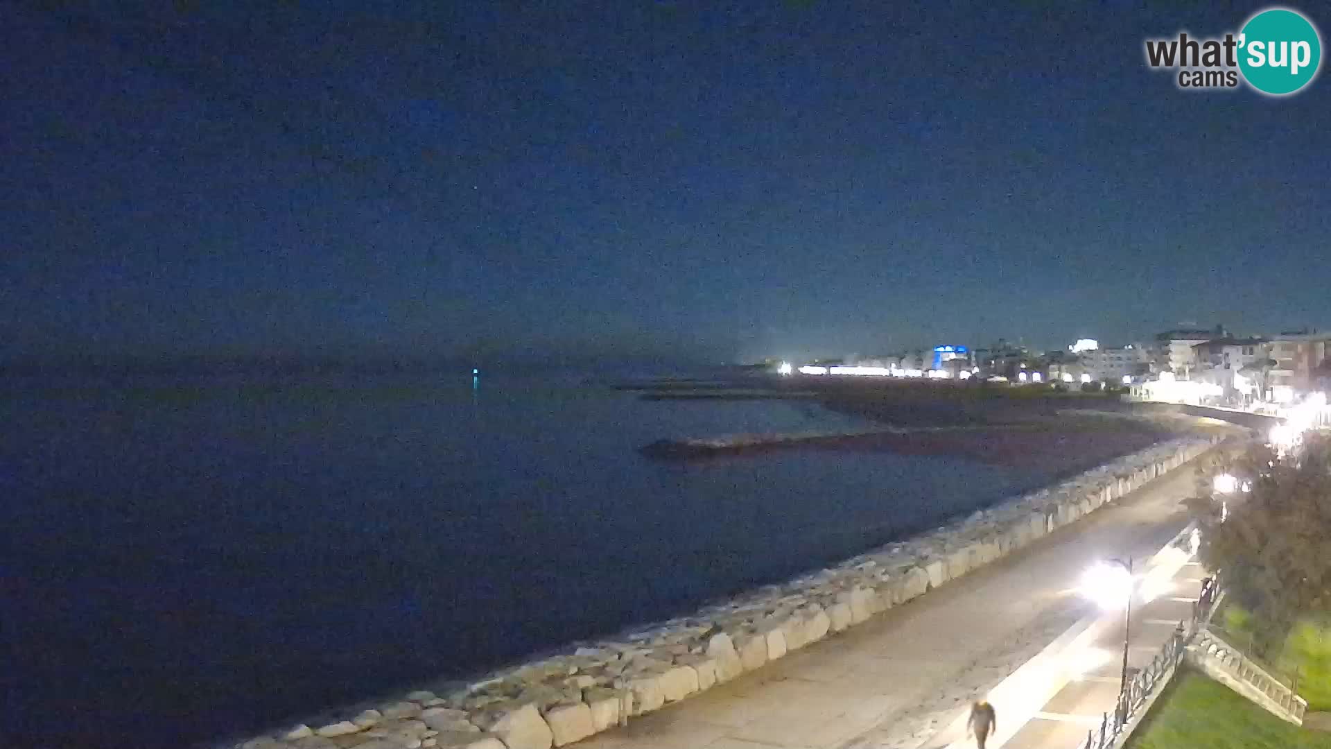 Webcam Caorle Ponente – Vue depuis les Marinai di Caorle