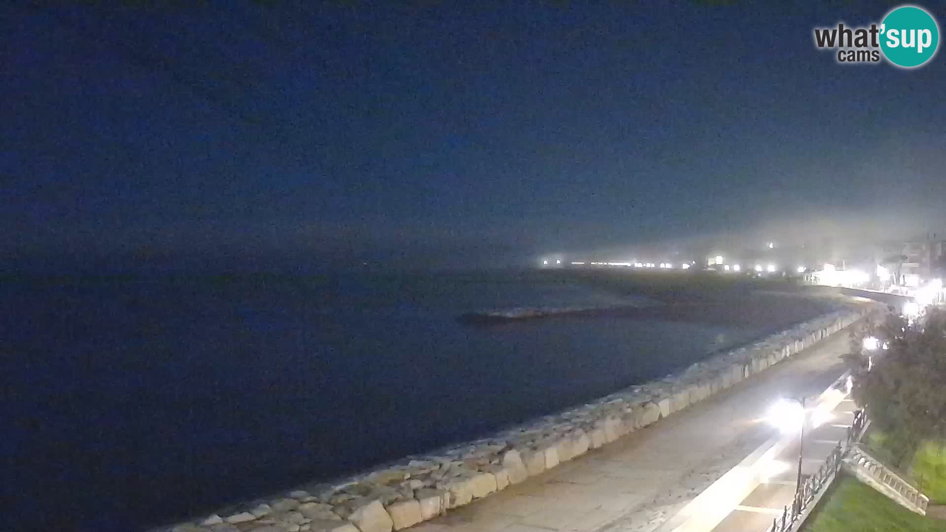 Webcam Caorle Ponente – Blick von Marinai di Caorle