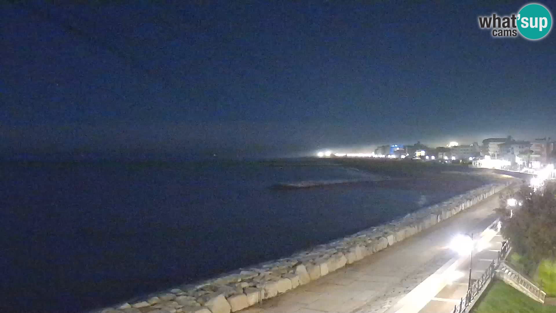 Webcam Caorle Ponente – Vue depuis les Marinai di Caorle