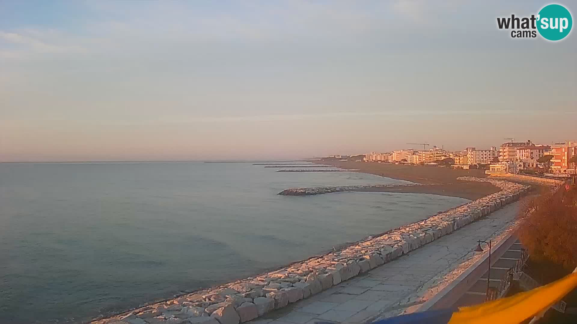 Webcam Caorle Ponente – panorama dall’ASS. Marinai di Caorle