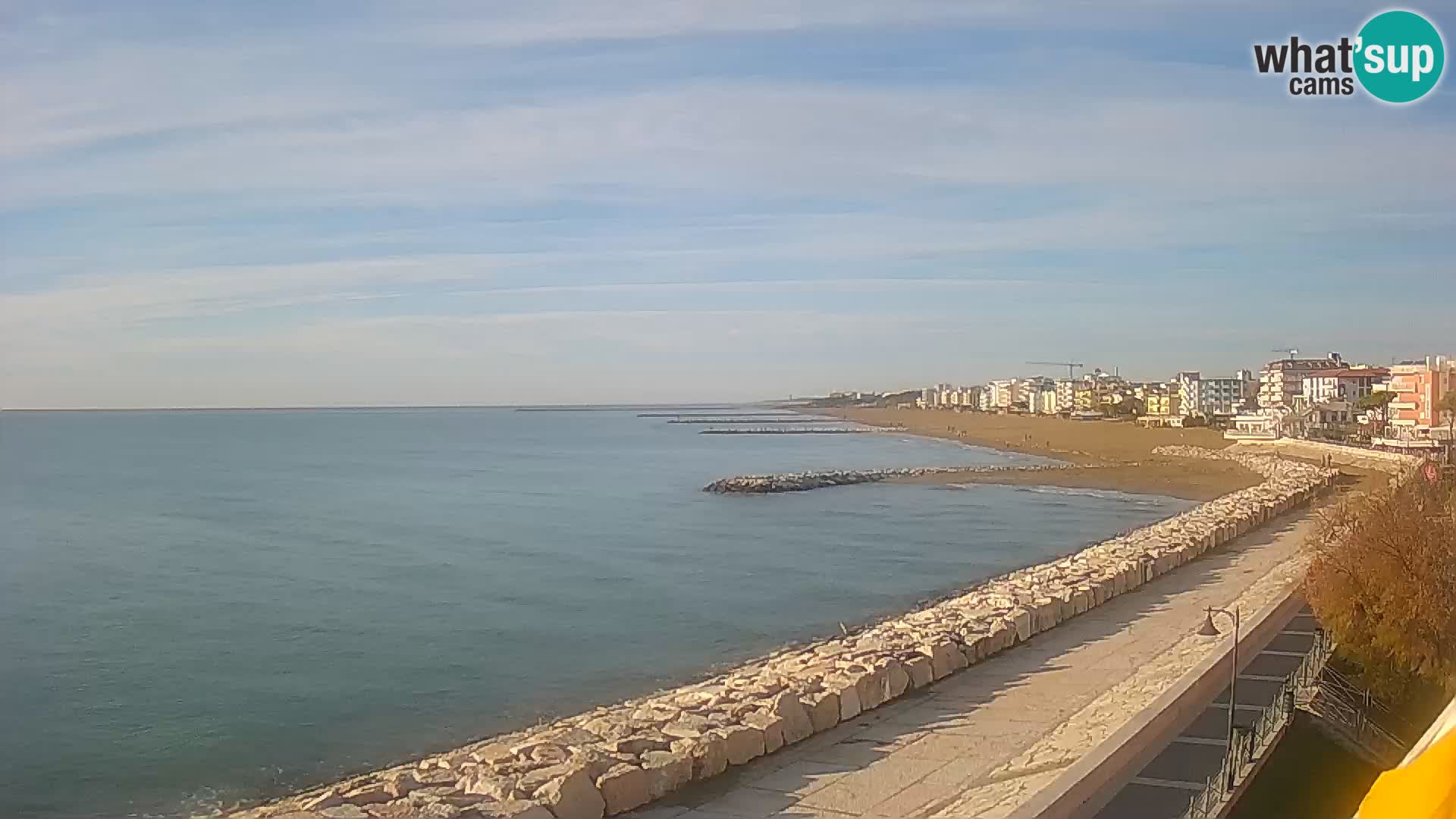 Webcam Caorle Ponente – View from Marinai di Caorle