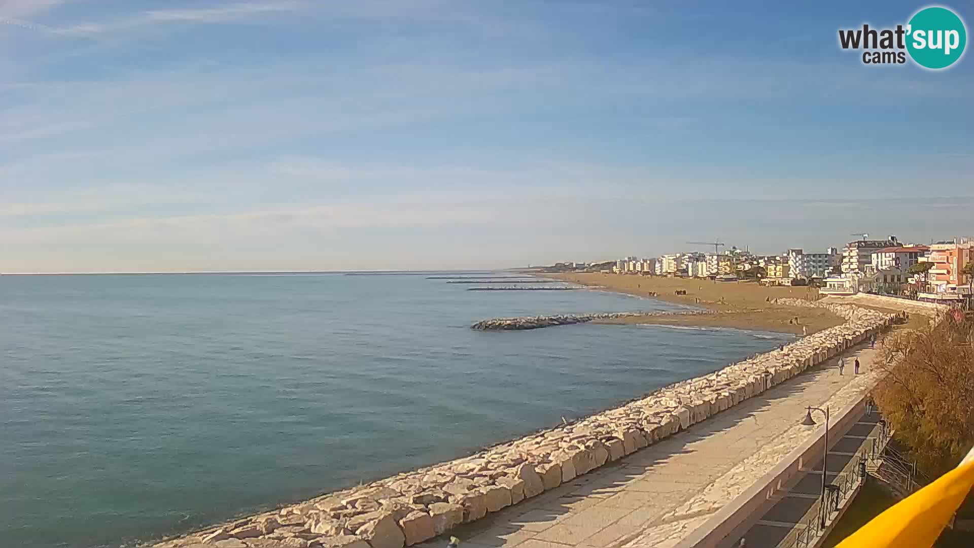 Webcam Caorle Ponente – panorama dall’ASS. Marinai di Caorle