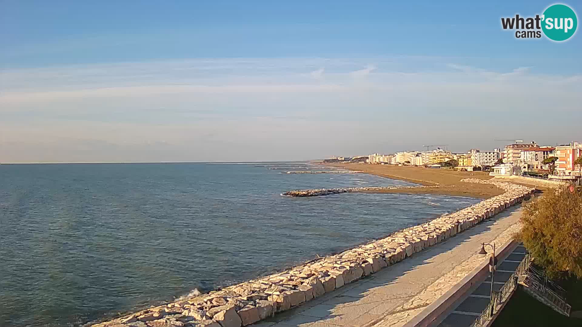 Webcam Caorle Ponente – Vista desde Marinai di Caorle