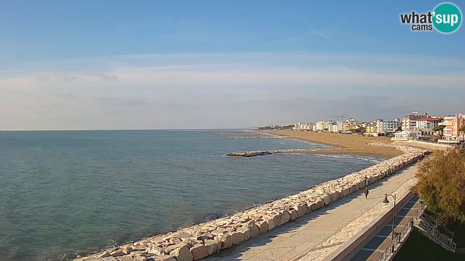 Kamera Caorle Ponente – Pogled iz “Marinai di Caorle”