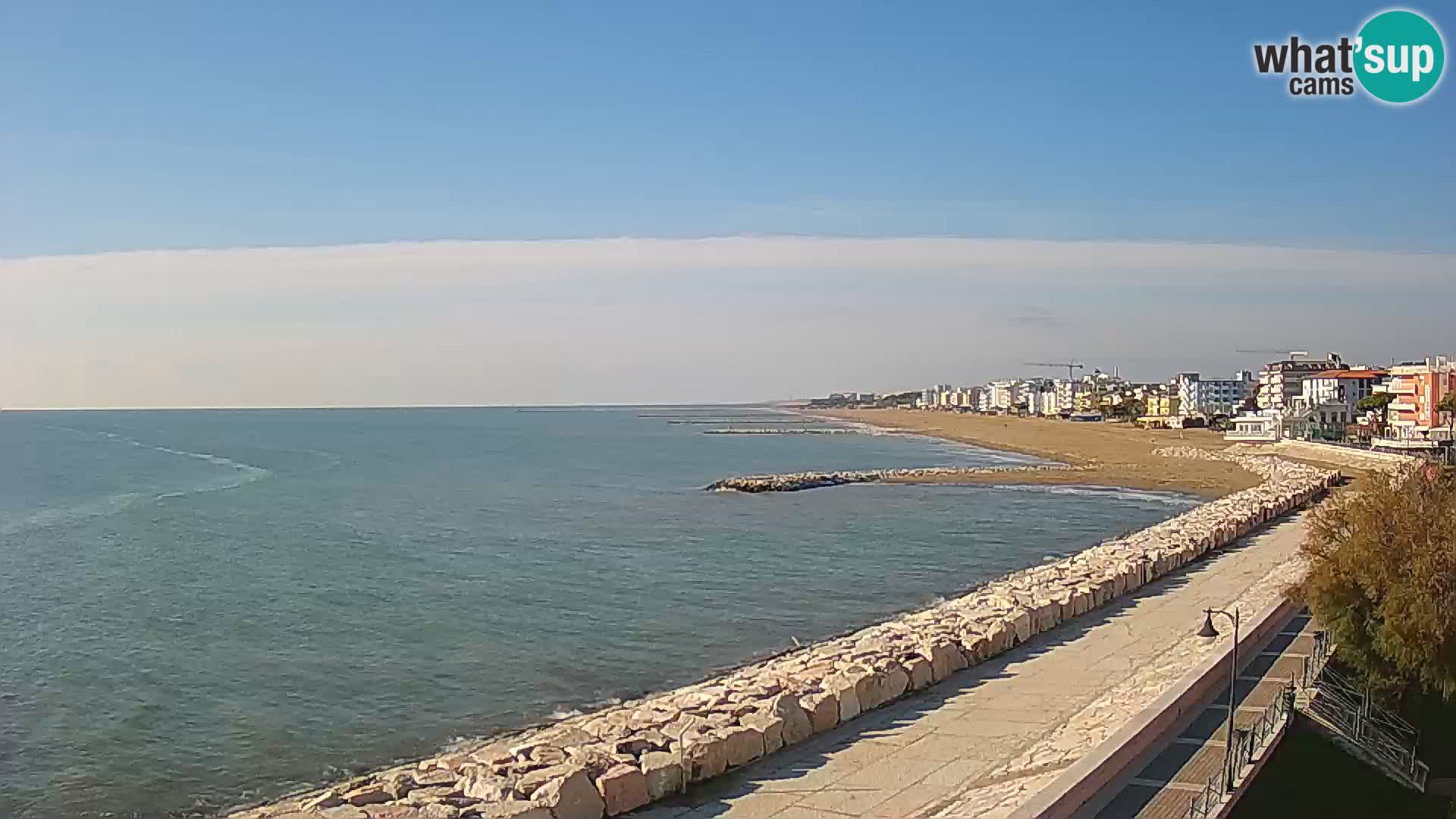Webcam Caorle Ponente – Vista desde Marinai di Caorle