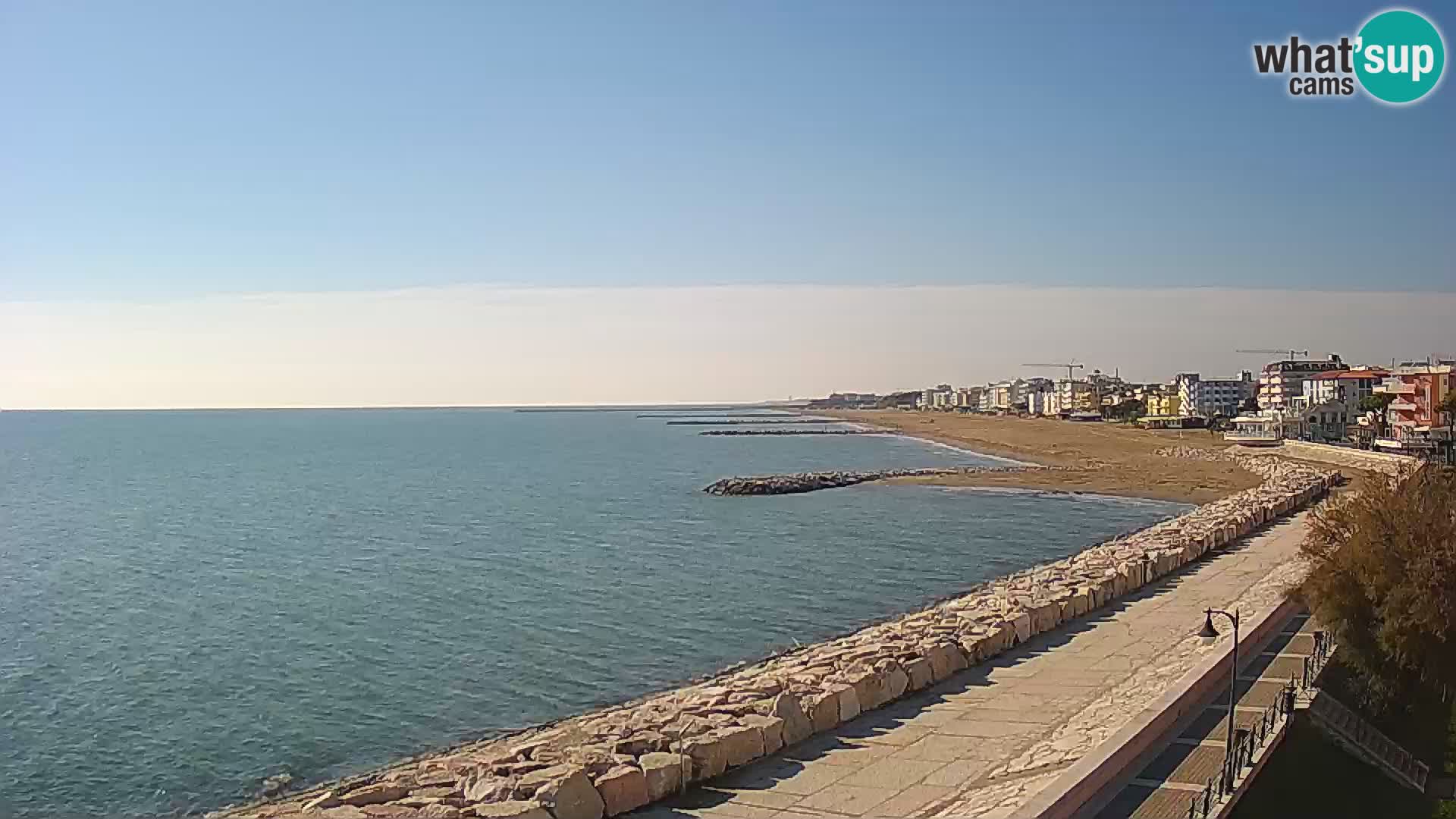 Webcam Caorle Ponente – View from Marinai di Caorle