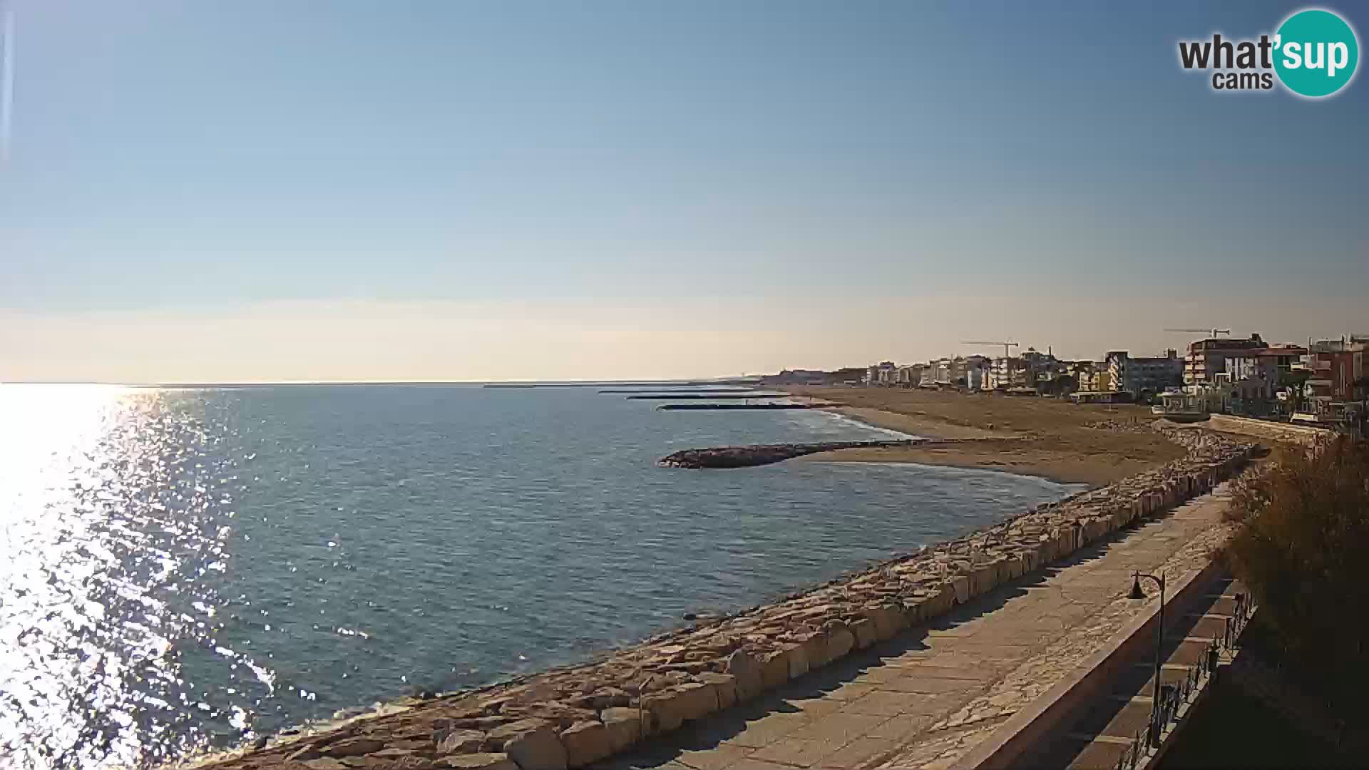 Webcam Caorle Ponente – panorama dall’ASS. Marinai di Caorle