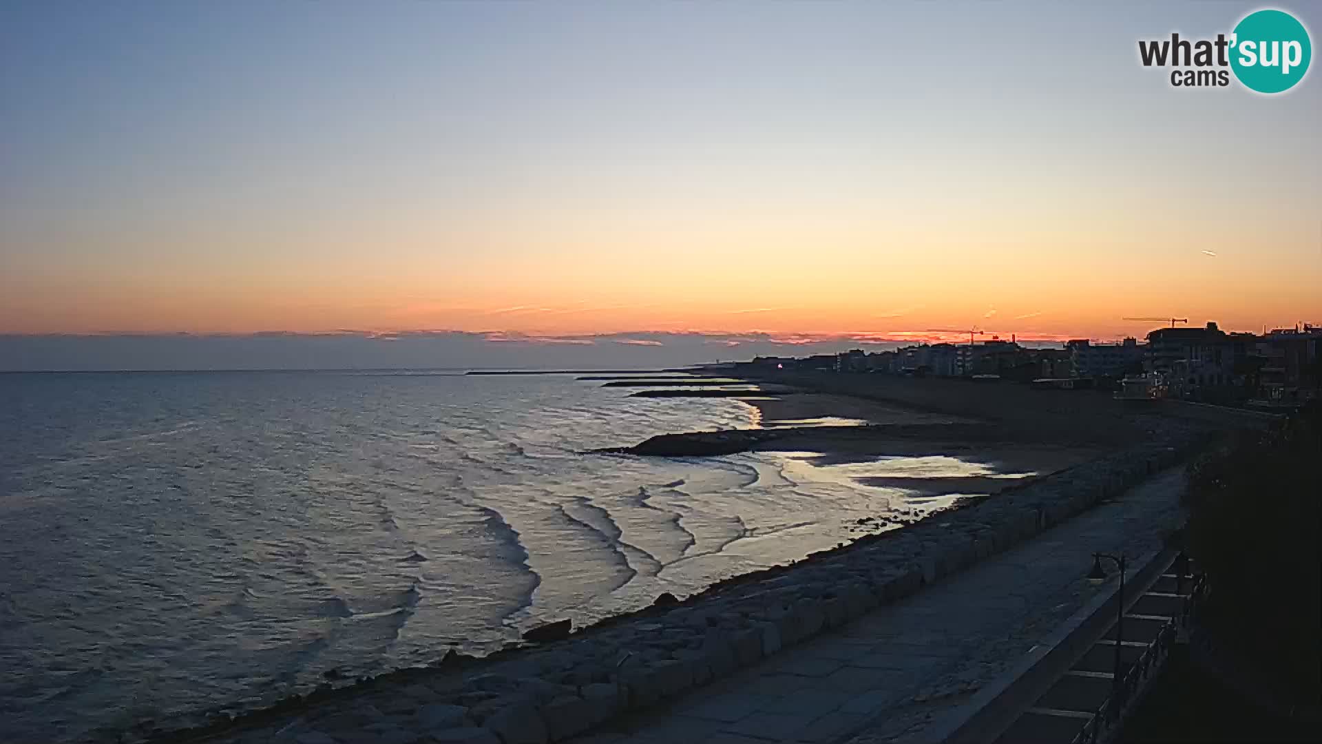 Webcam Caorle Ponente – Vista desde Marinai di Caorle