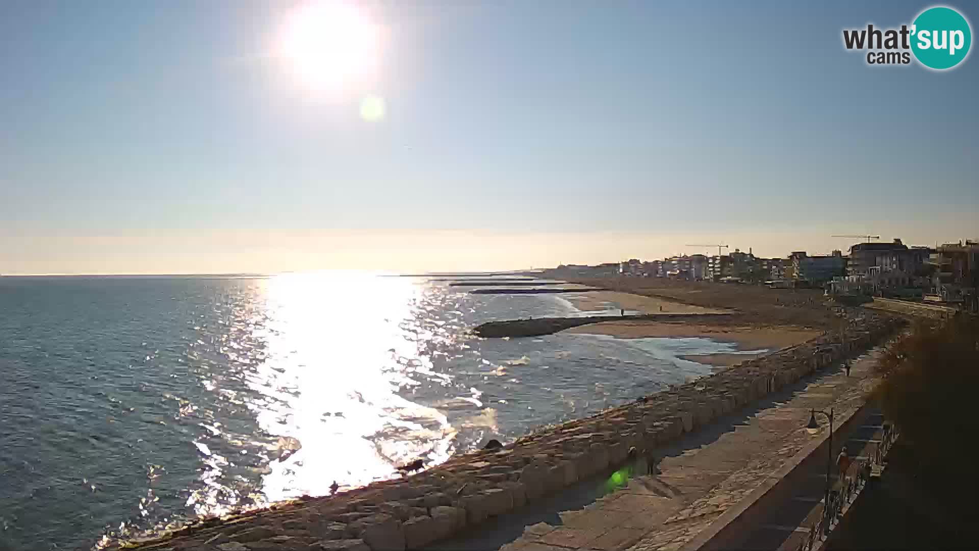 Webcam Caorle Ponente – panorama dall’ASS. Marinai di Caorle