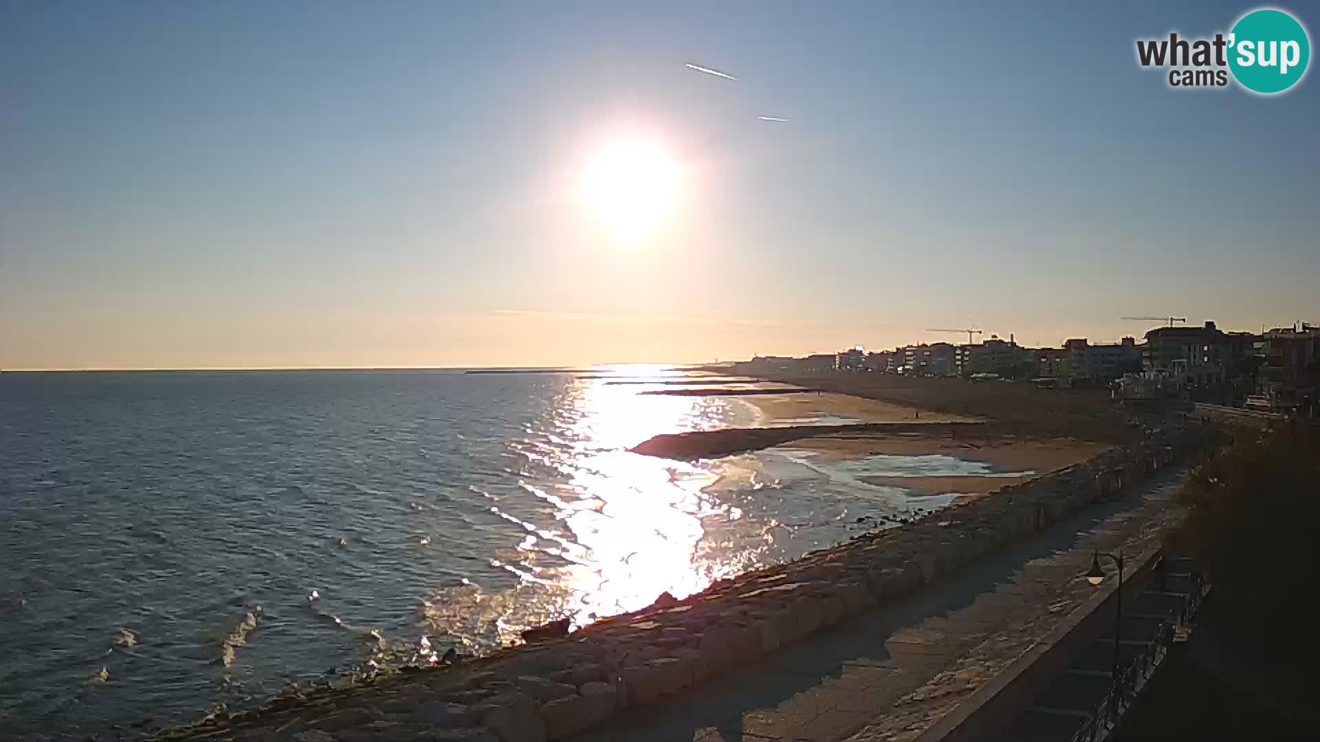 Webcam Caorle Ponente – View from Marinai di Caorle