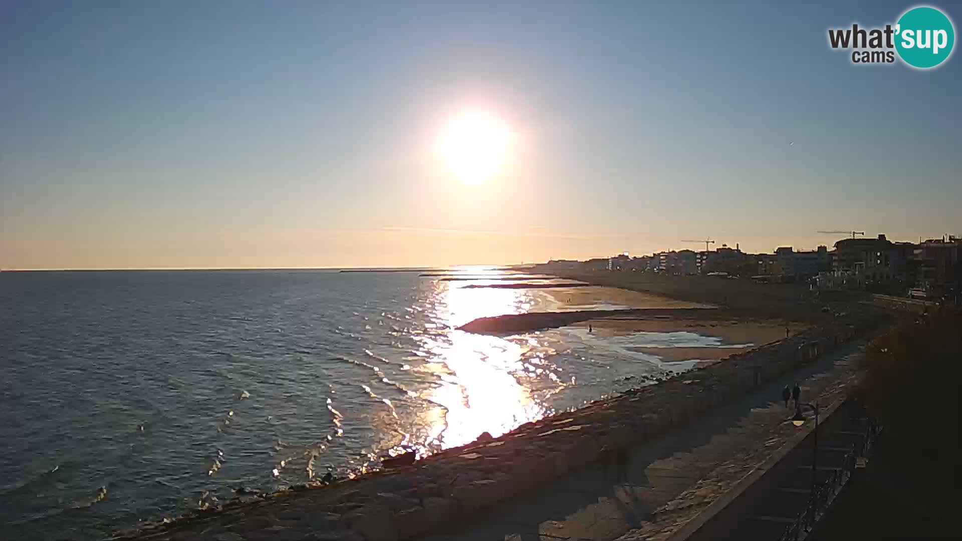 Webcam Caorle Ponente – View from Marinai di Caorle