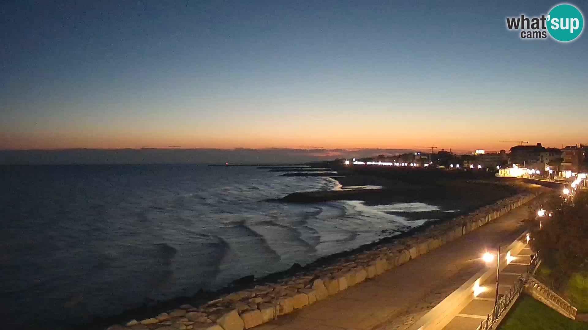 Kamera Caorle Ponente – Pogled iz “Marinai di Caorle”