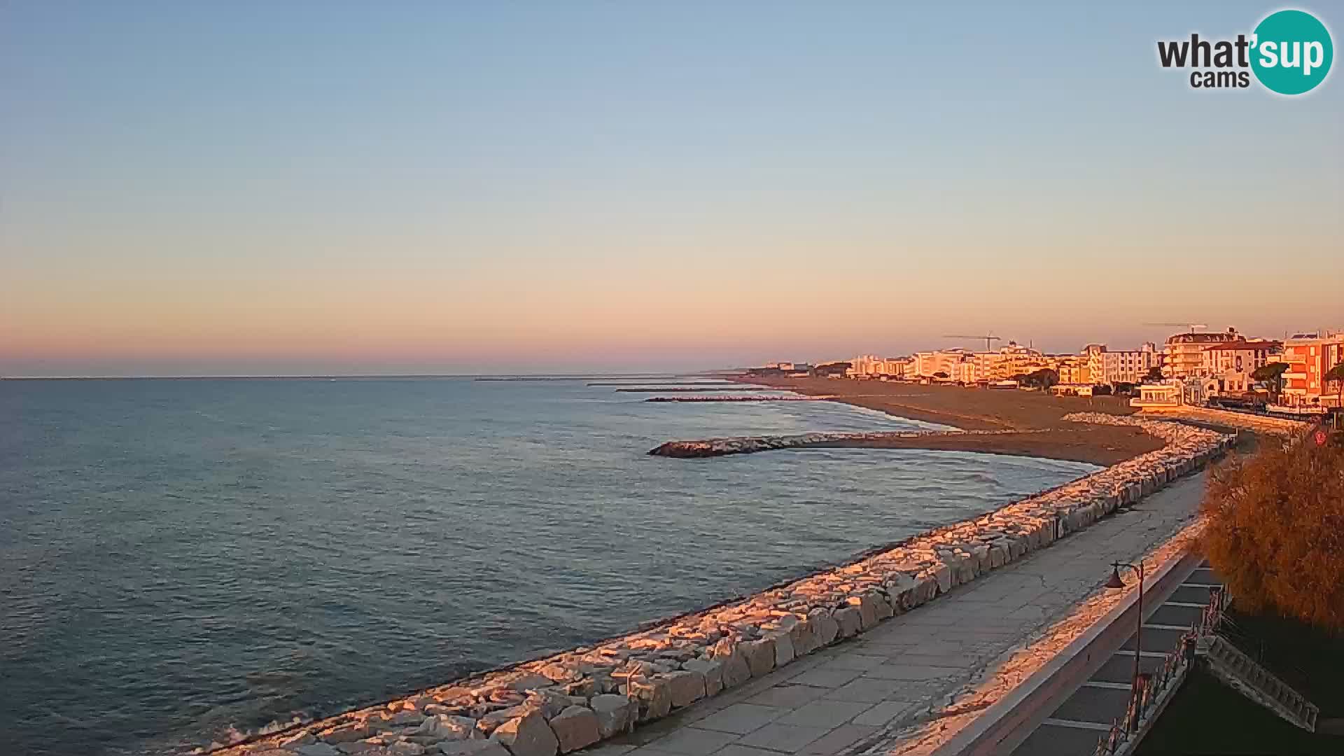 Webcam Caorle Ponente – panorama dall’ASS. Marinai di Caorle
