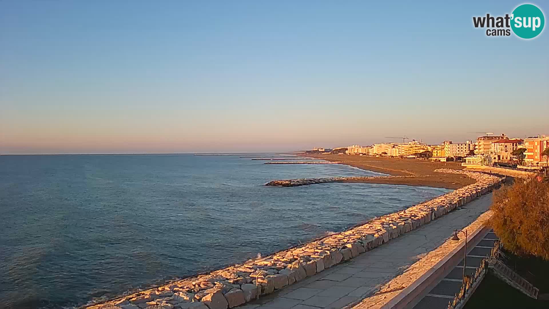 Webcam Caorle Ponente – Vista desde Marinai di Caorle