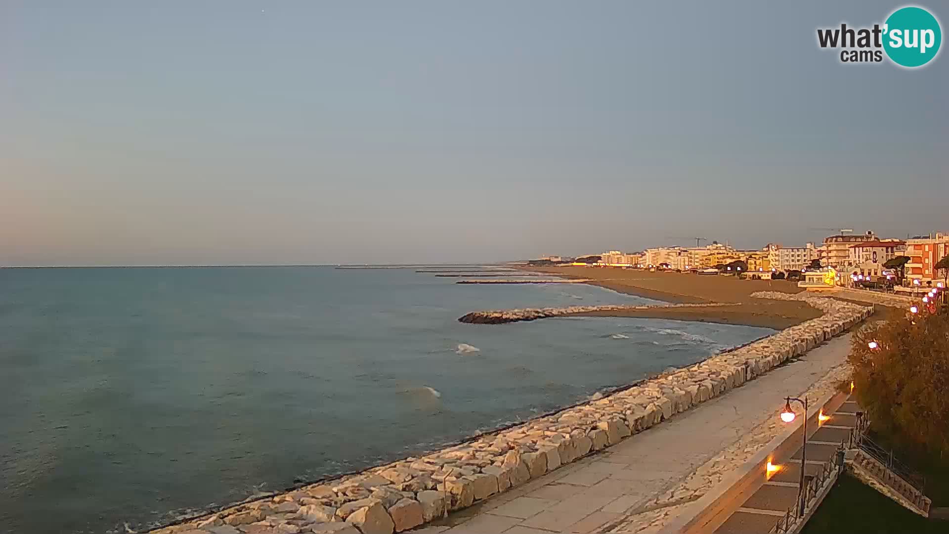 Webcam Caorle Ponente – View from Marinai di Caorle