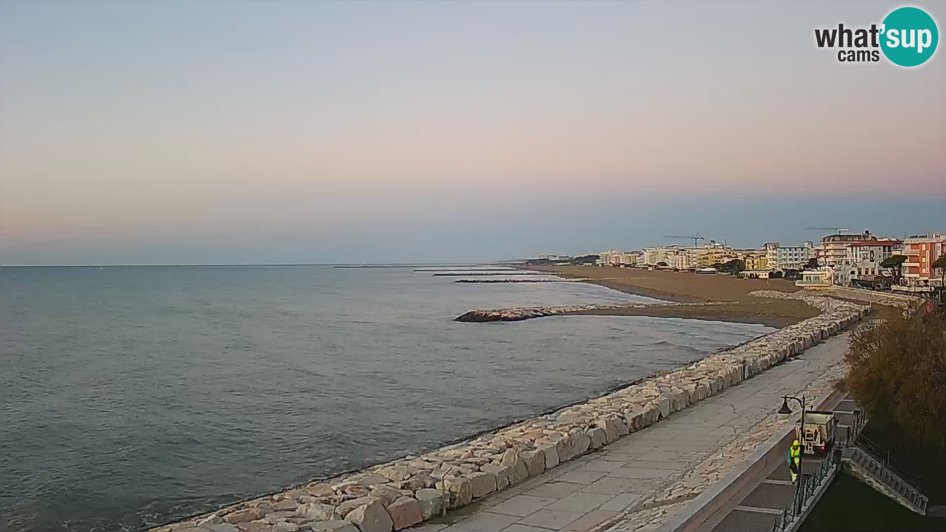 Webcam Caorle Ponente – View from Marinai di Caorle