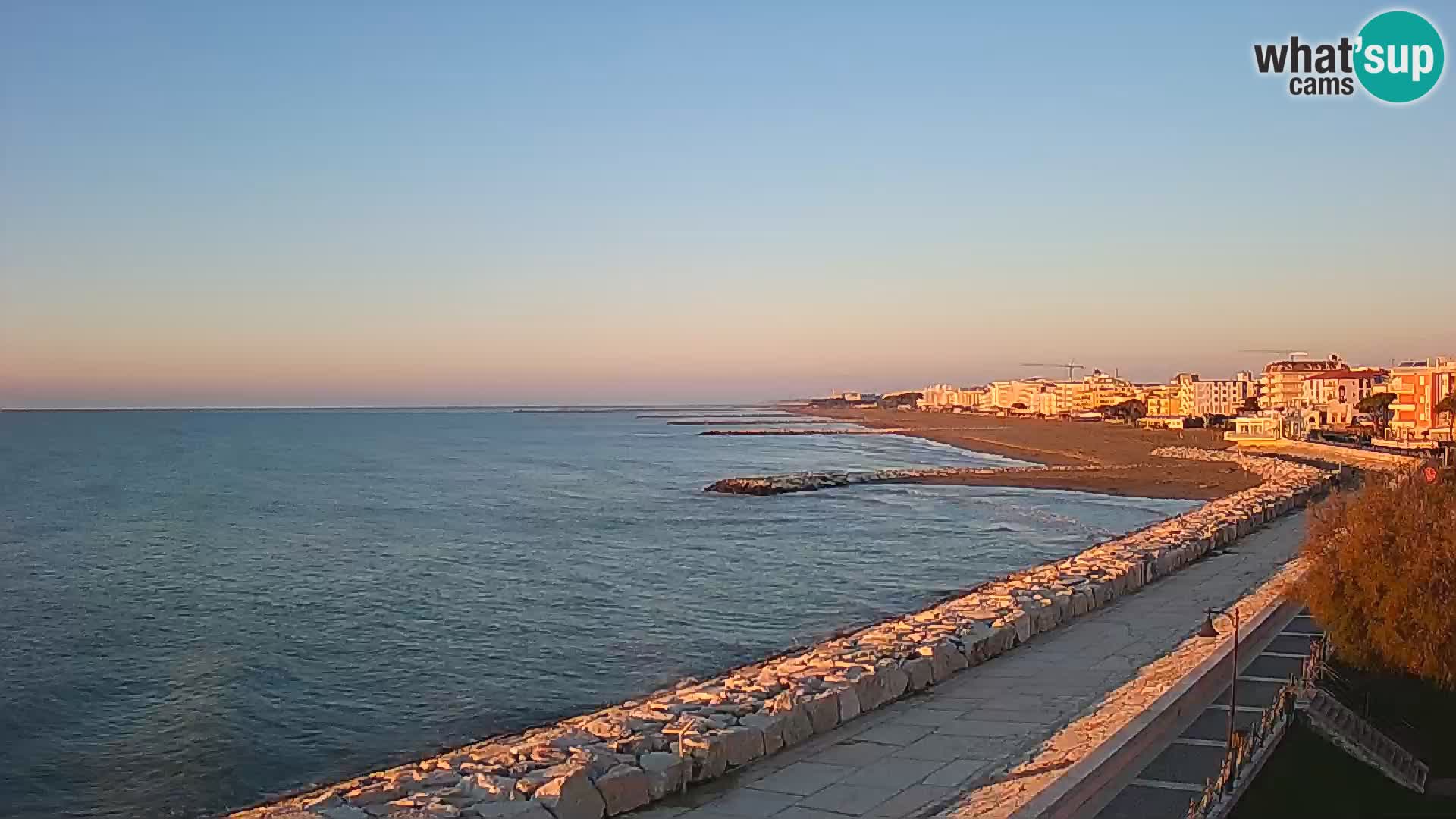 Webcam Caorle Ponente – panorama dall’ASS. Marinai di Caorle