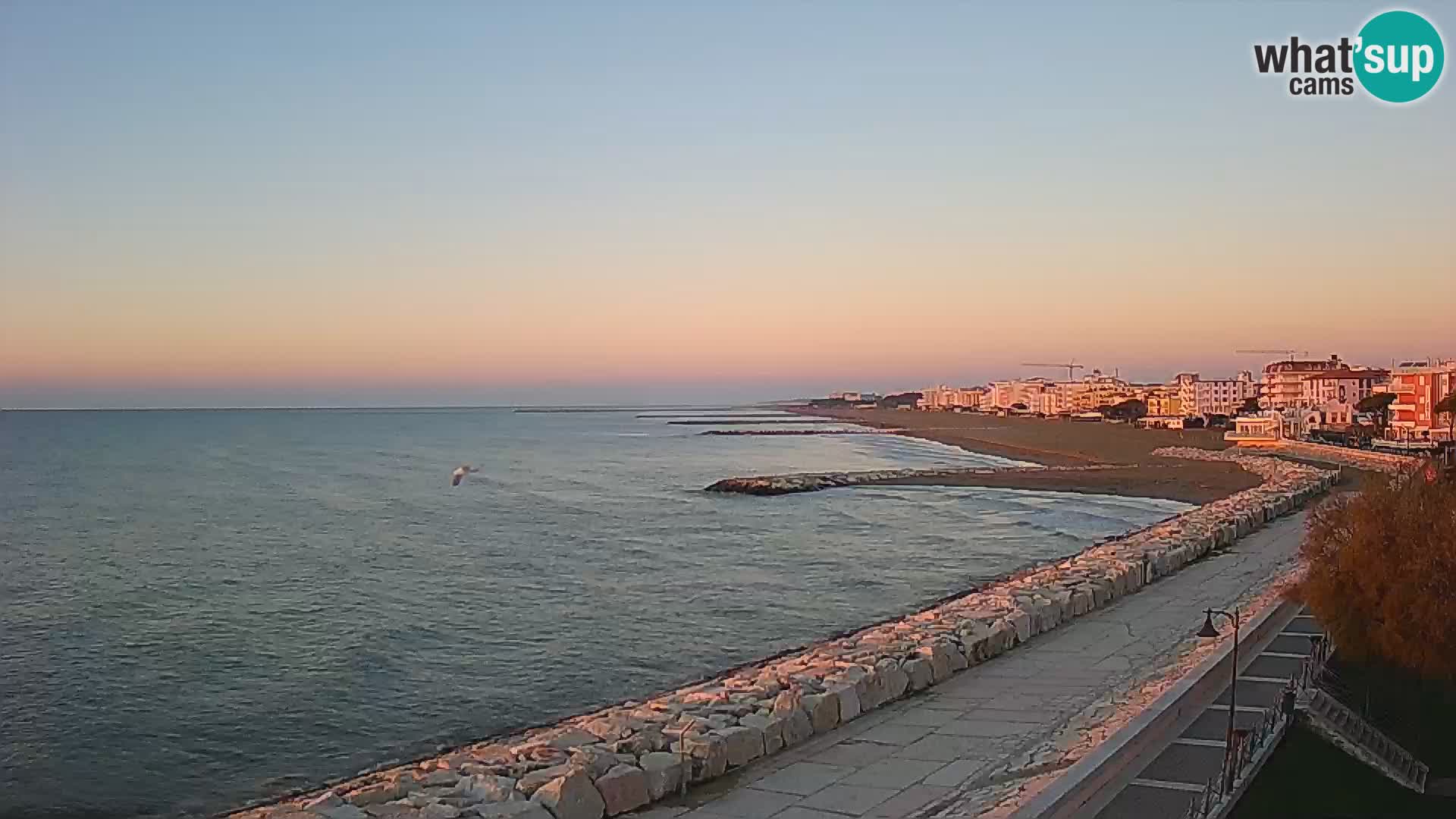 Webcam Caorle Ponente – panorama dall’ASS. Marinai di Caorle