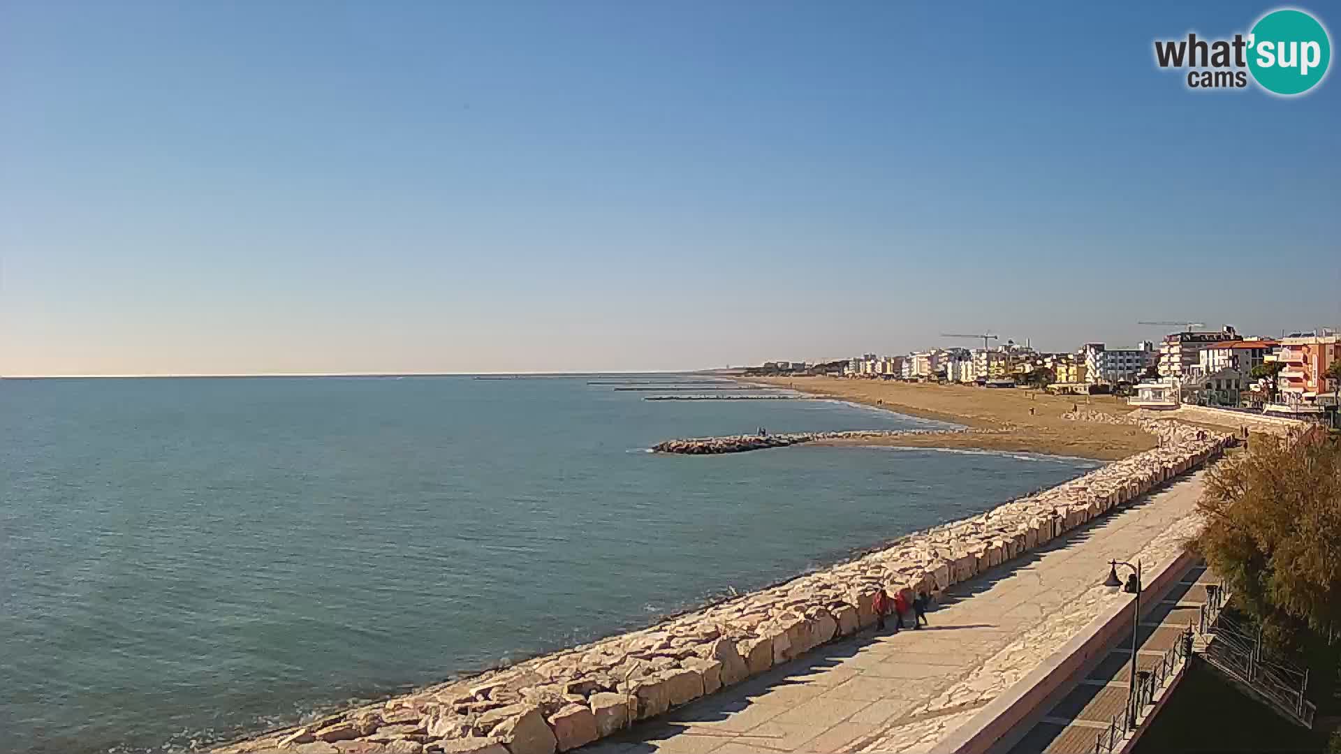 Webcam Caorle Ponente – Vista desde Marinai di Caorle