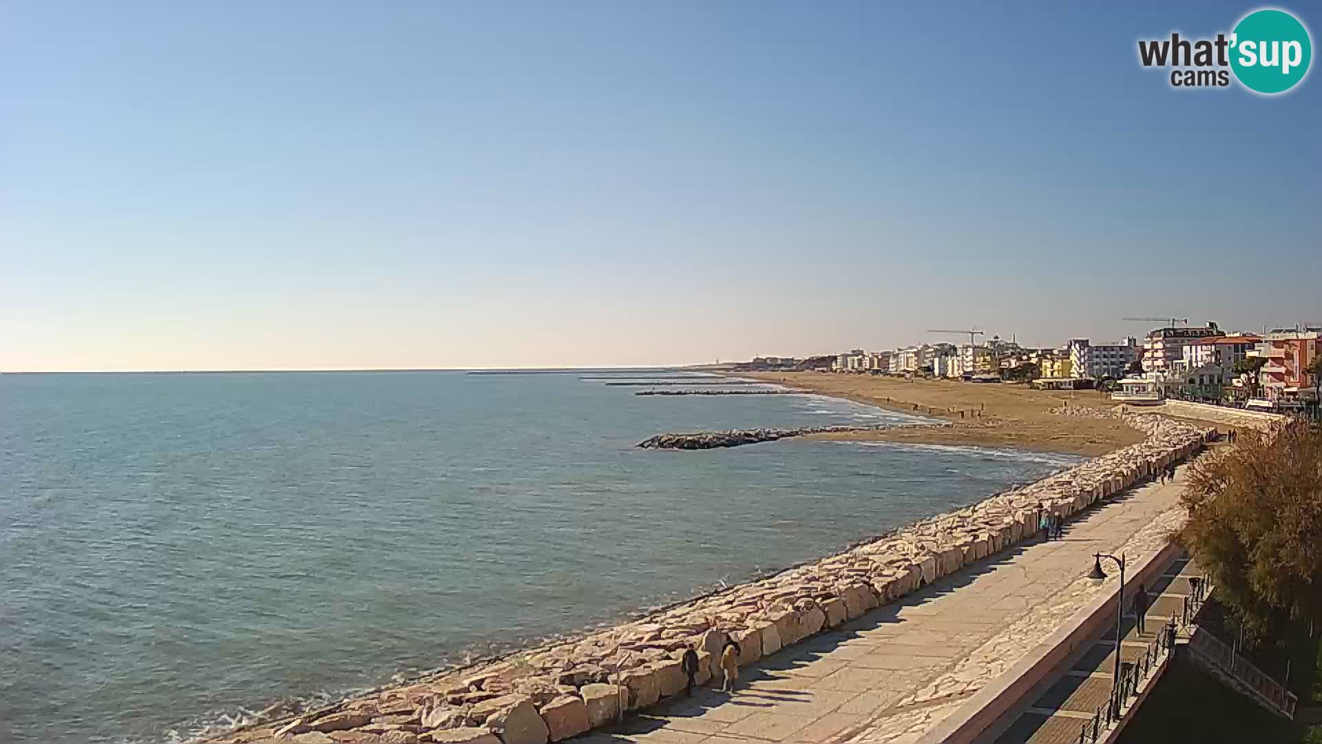 Webcam Caorle Ponente – View from Marinai di Caorle