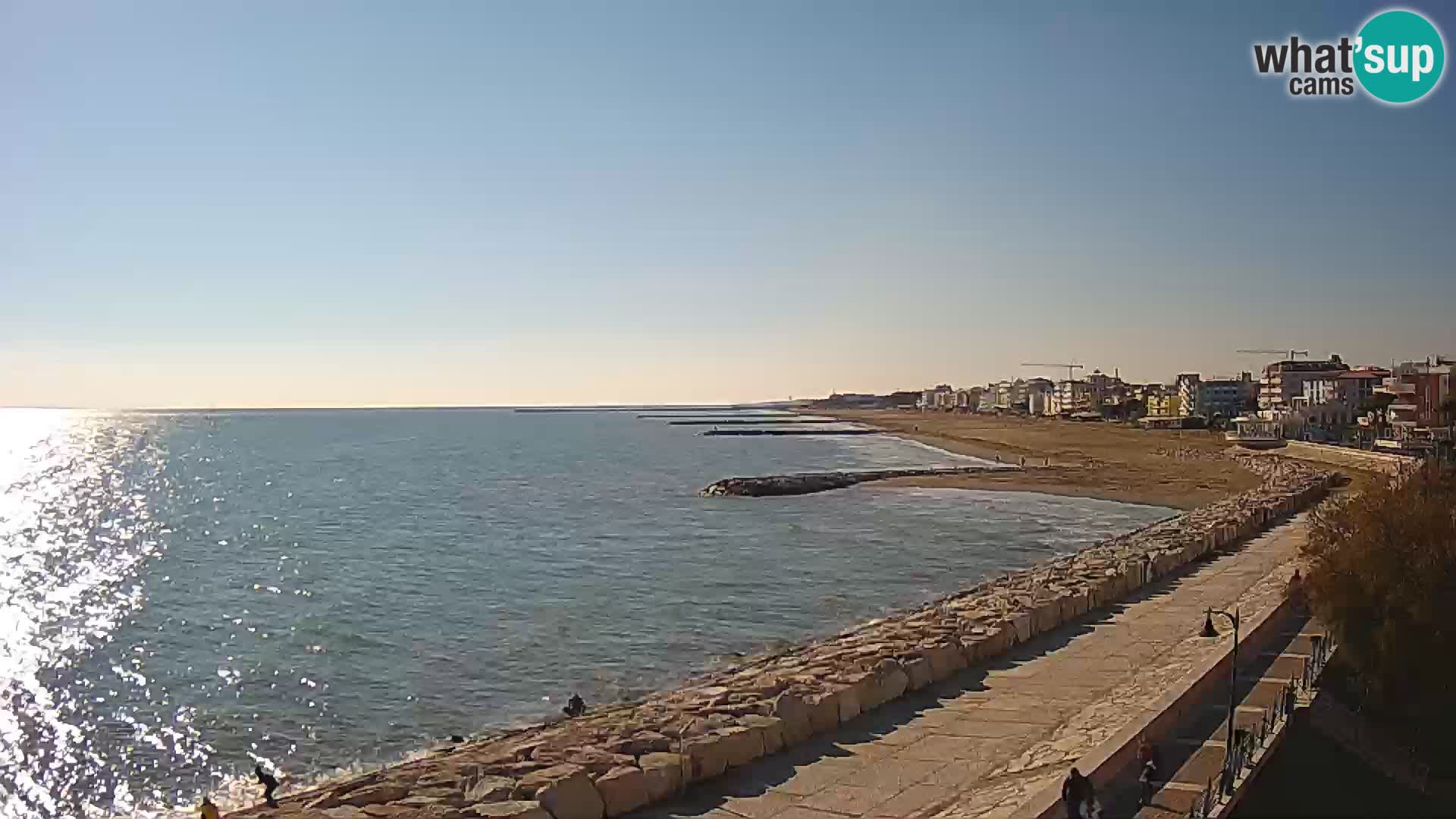 Webcam Caorle Ponente – View from Marinai di Caorle