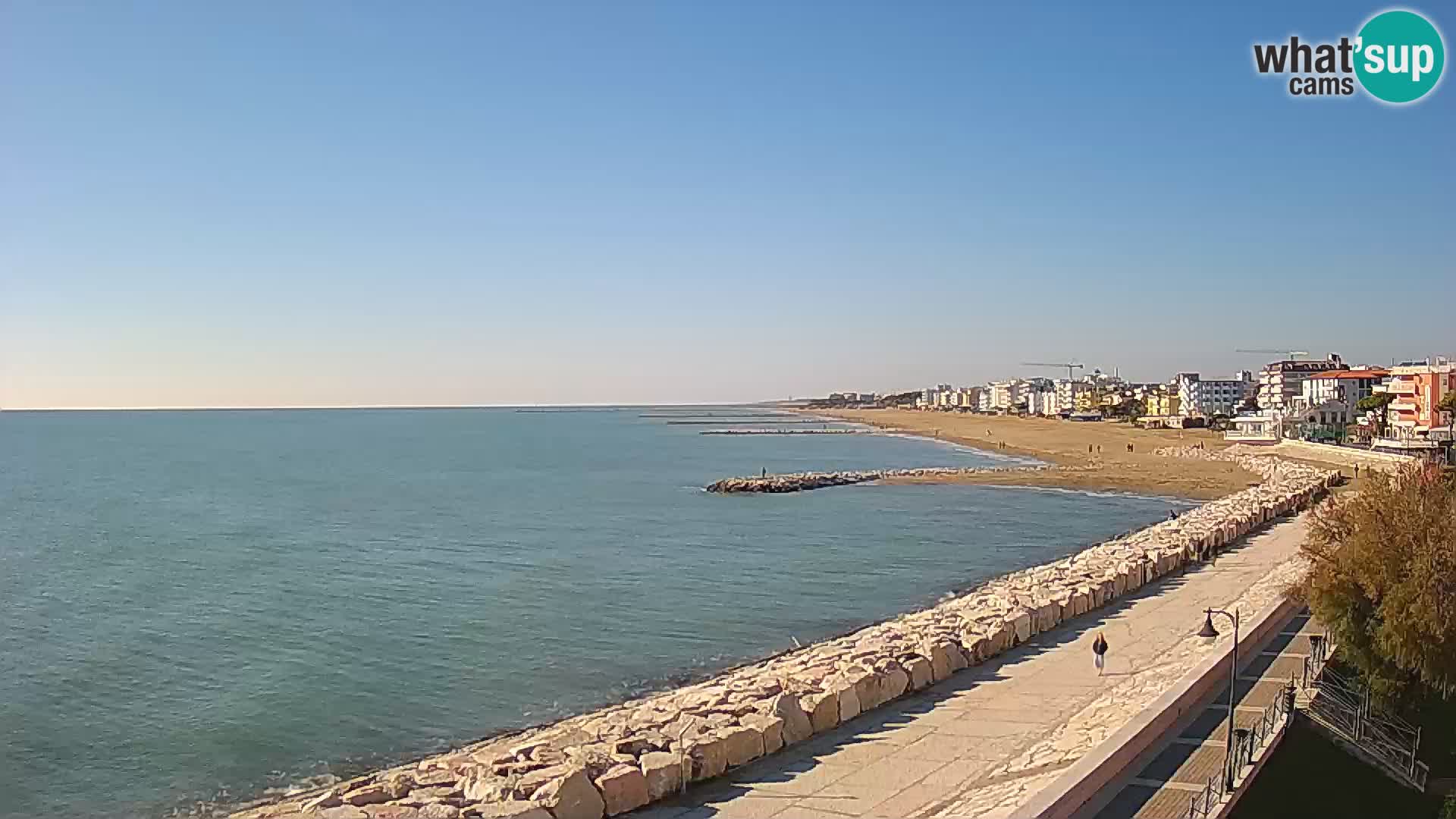Webcam Caorle Ponente – panorama dall’ASS. Marinai di Caorle