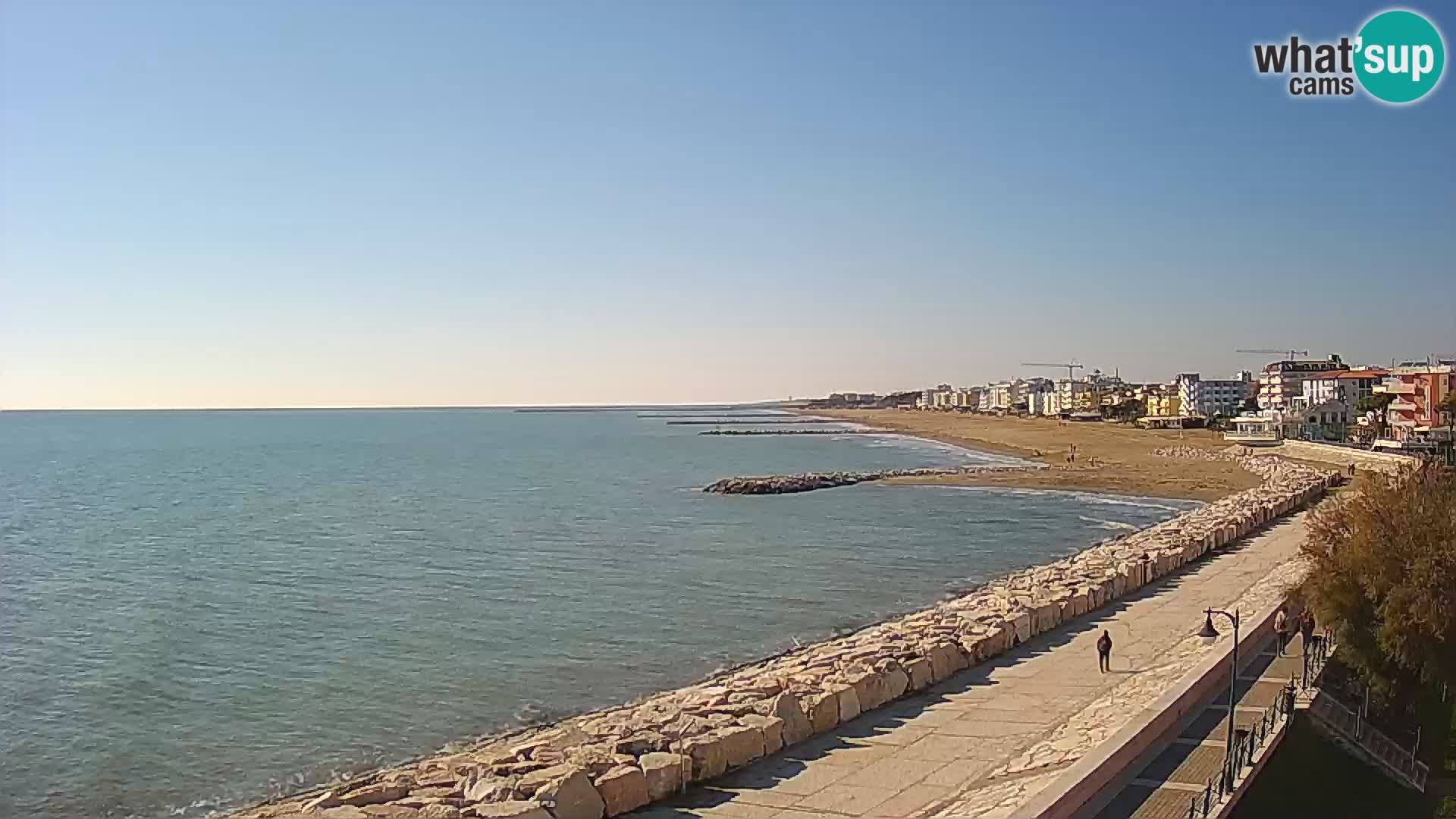 Webcam Caorle Ponente – panorama dall’ASS. Marinai di Caorle