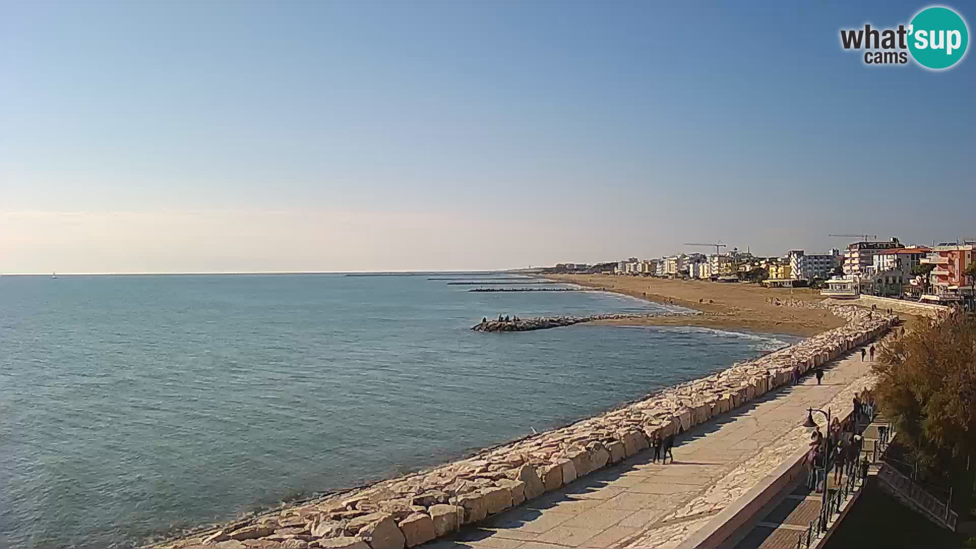 Webcam Caorle Ponente – Vista desde Marinai di Caorle