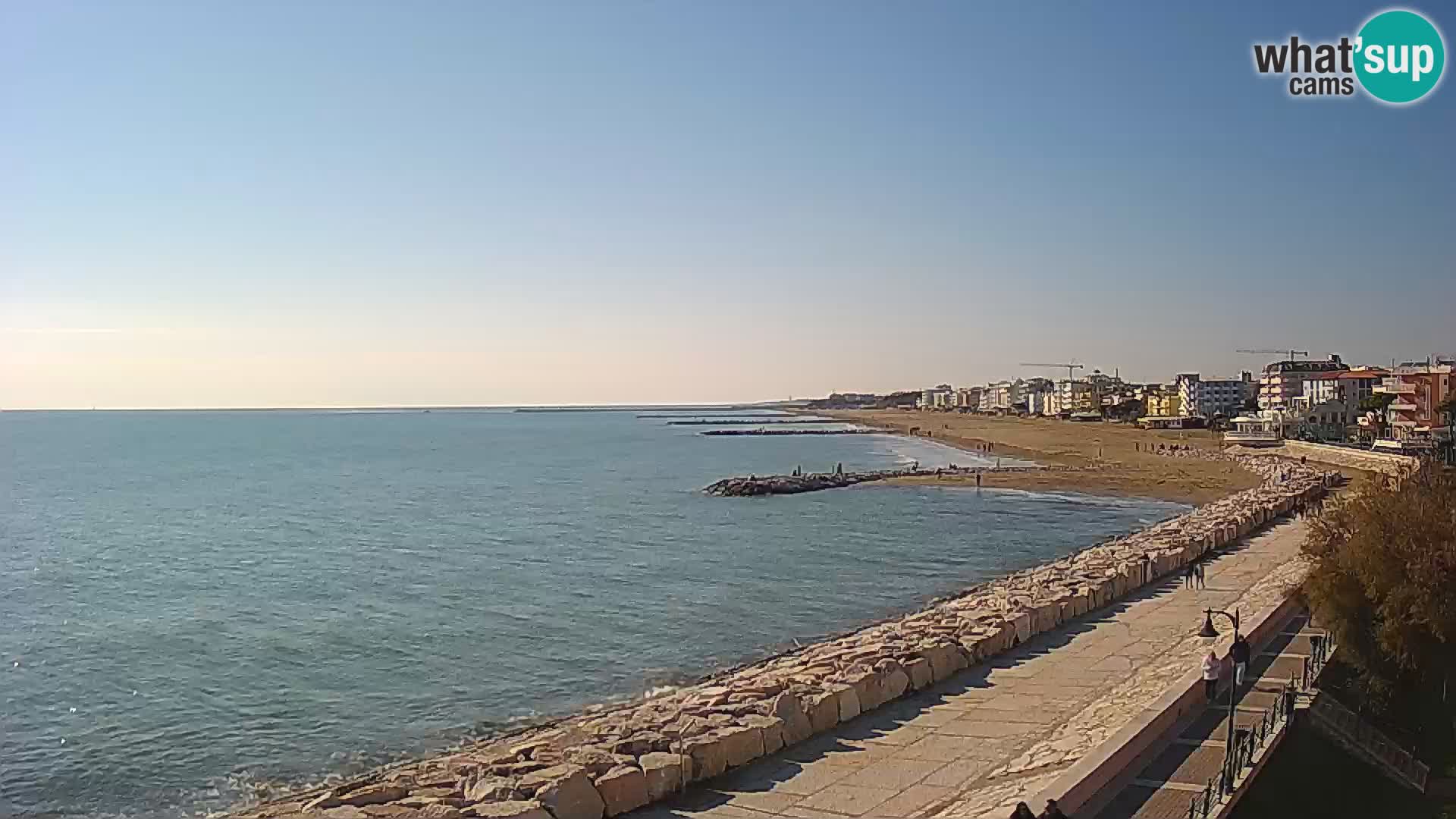 Webcam Caorle Ponente – panorama dall’ASS. Marinai di Caorle