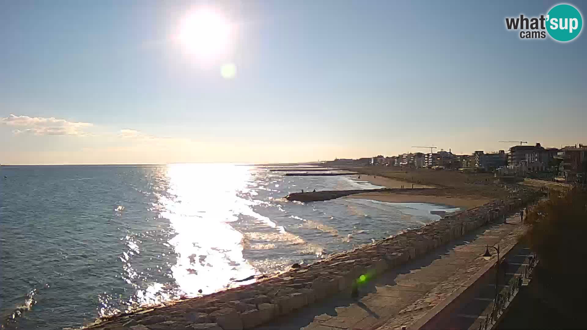 Webcam Caorle Ponente – View from Marinai di Caorle