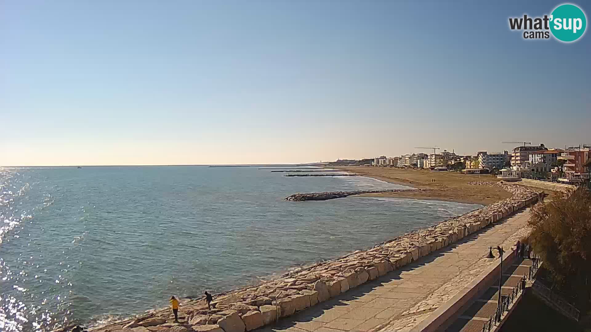 Kamera Caorle Ponente – Pogled iz “Marinai di Caorle”