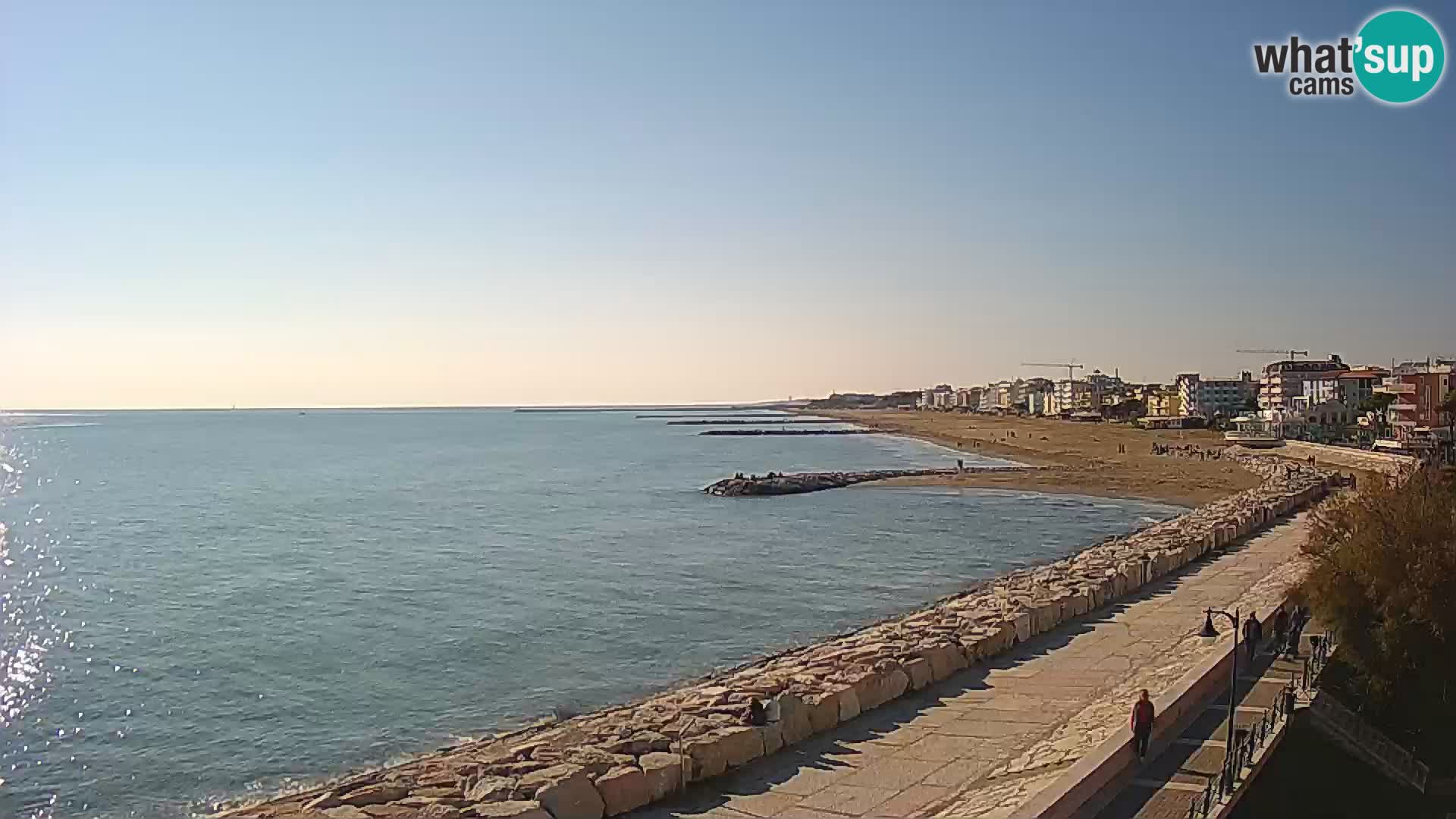 Kamera Caorle Ponente – Pogled iz “Marinai di Caorle”