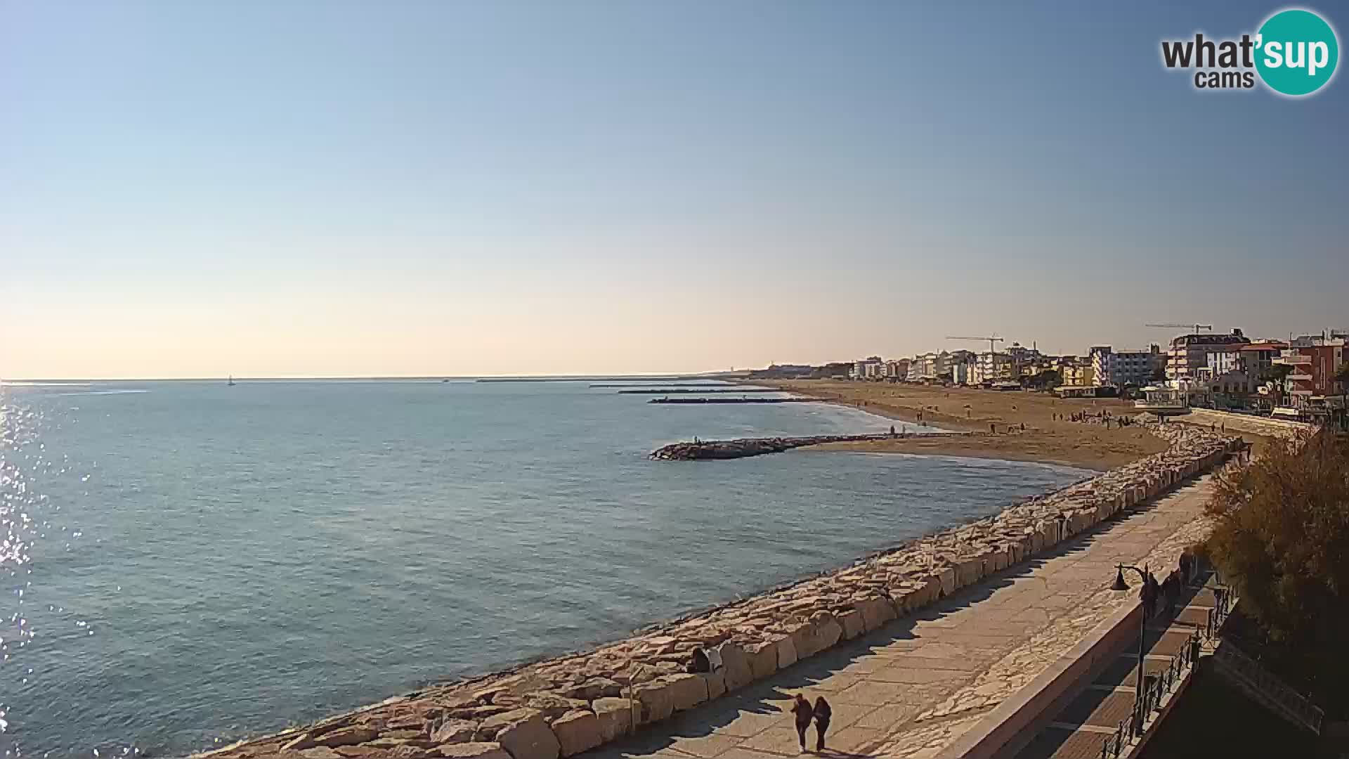 Kamera Caorle Ponente – Pogled iz “Marinai di Caorle”