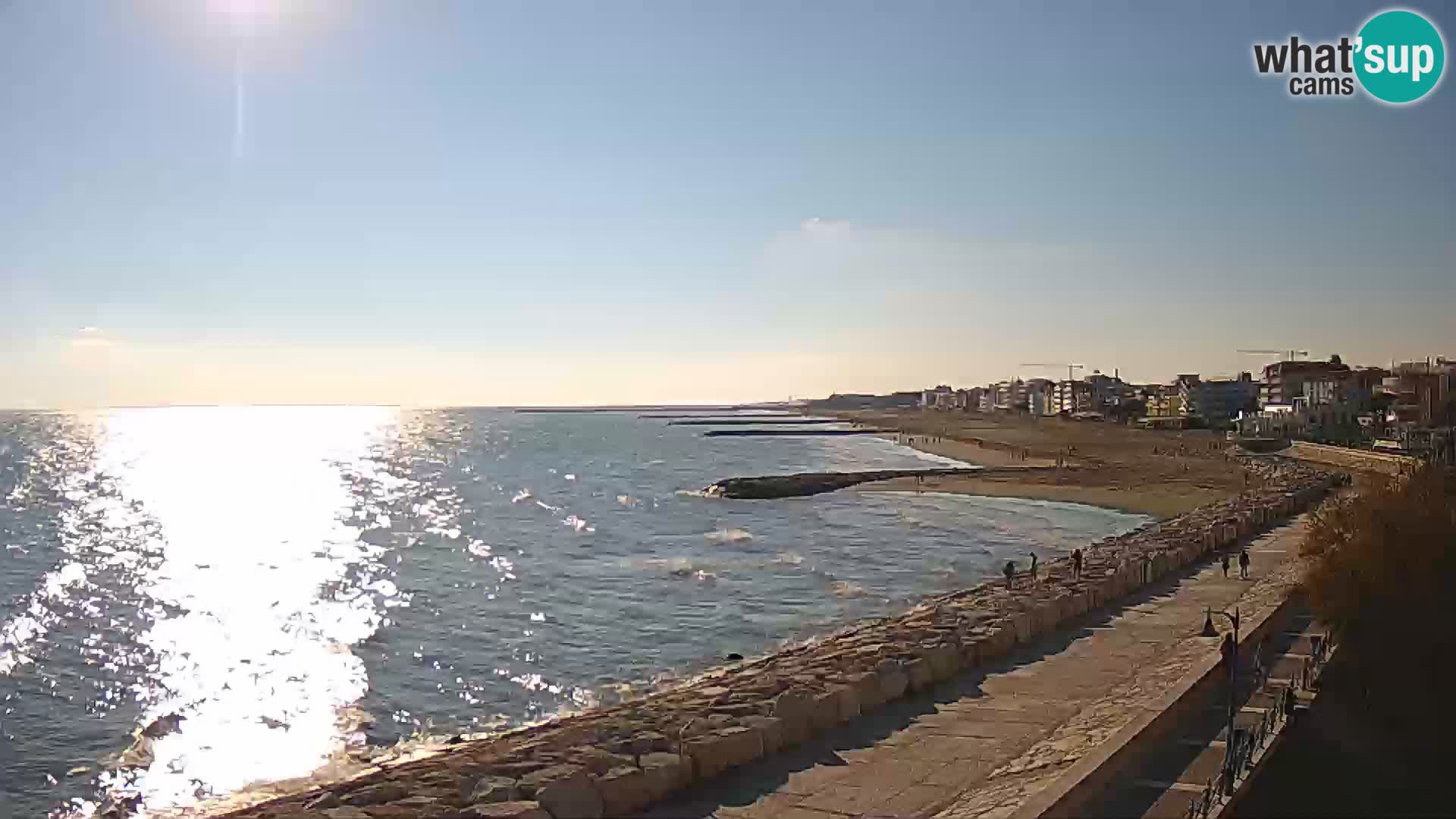 Webcam Caorle Ponente – View from Marinai di Caorle