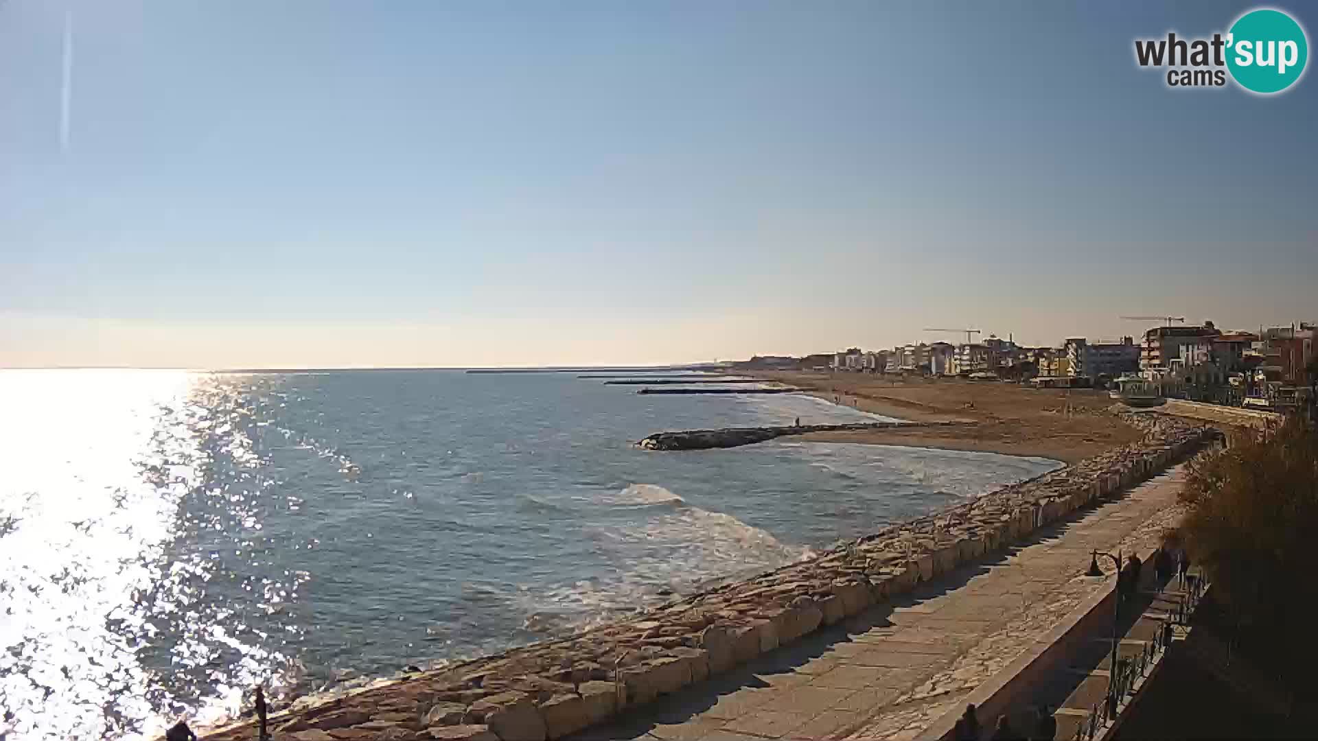 Webcam Caorle Ponente – panorama dall’ASS. Marinai di Caorle