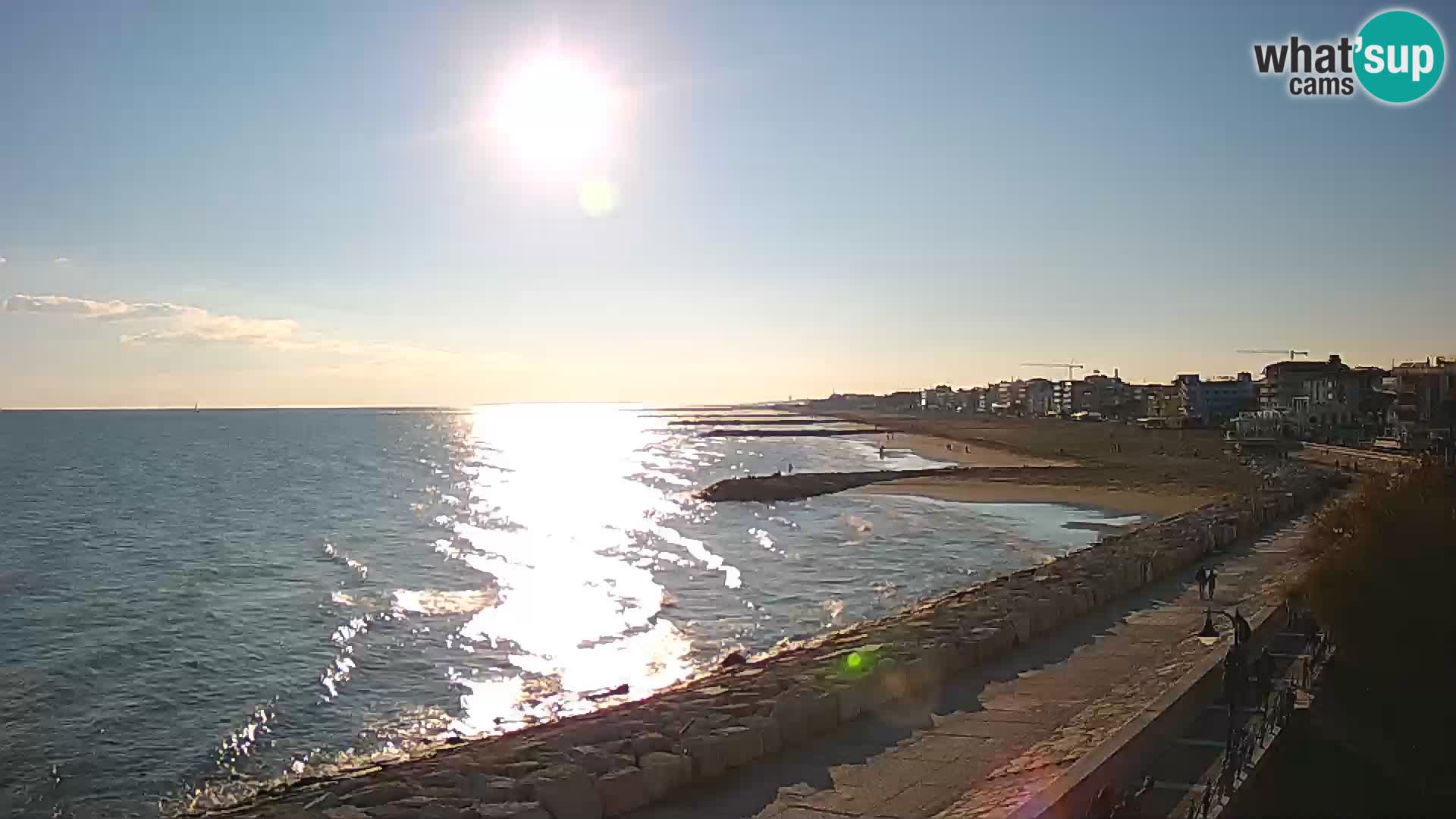 Kamera Caorle Ponente – Pogled iz “Marinai di Caorle”