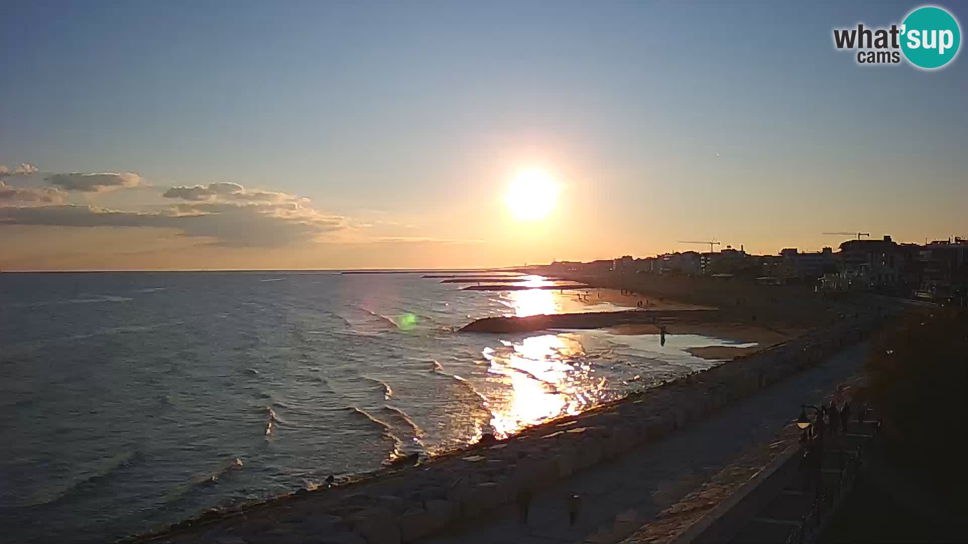 Webcam Caorle Ponente – View from Marinai di Caorle