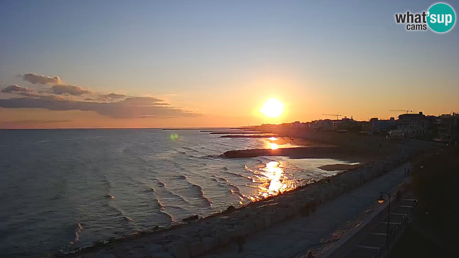 Webcam Caorle Ponente – View from Marinai di Caorle