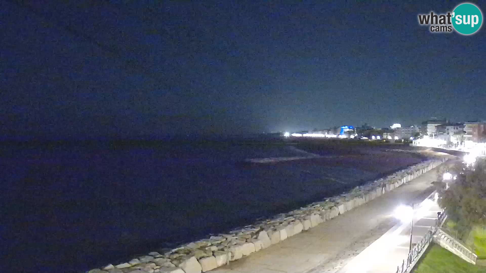 Webcam Caorle Ponente – Blick von Marinai di Caorle