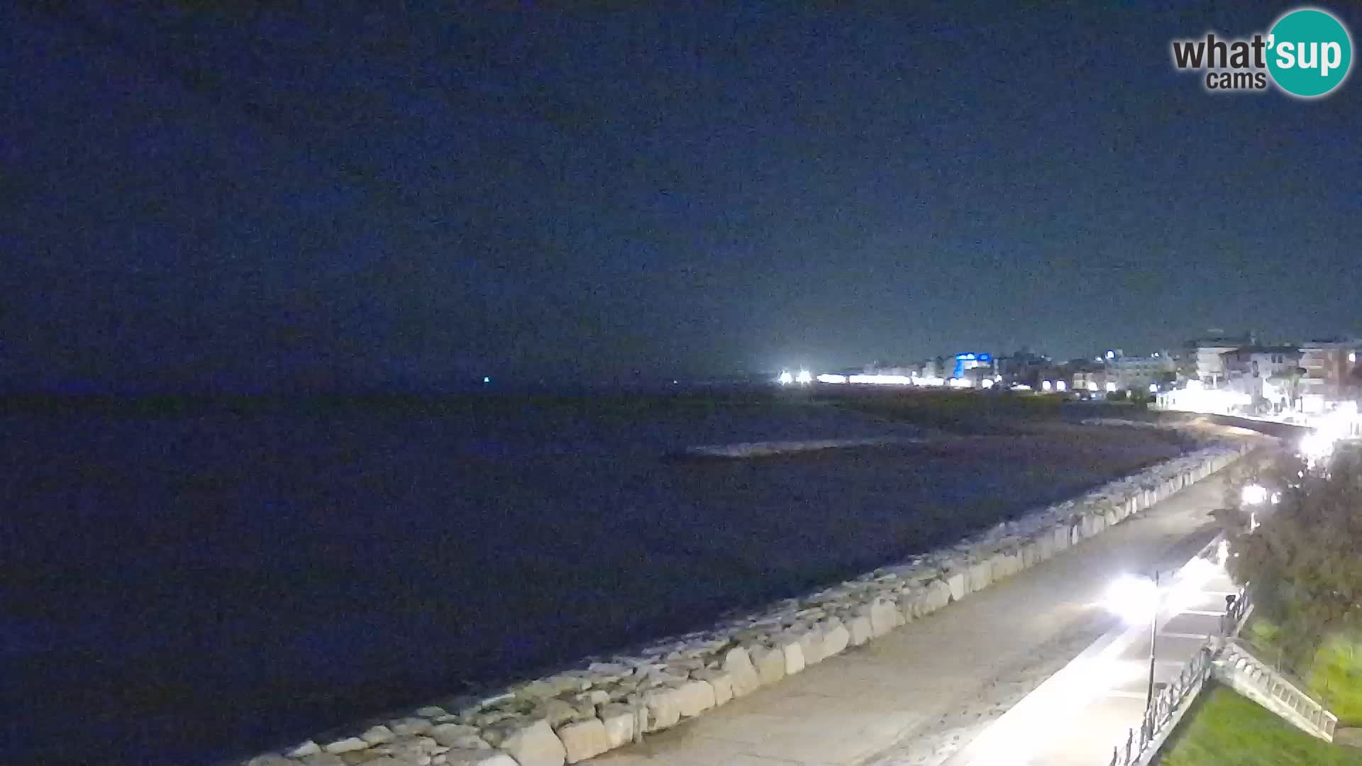 Webcam Caorle Ponente – Blick von Marinai di Caorle