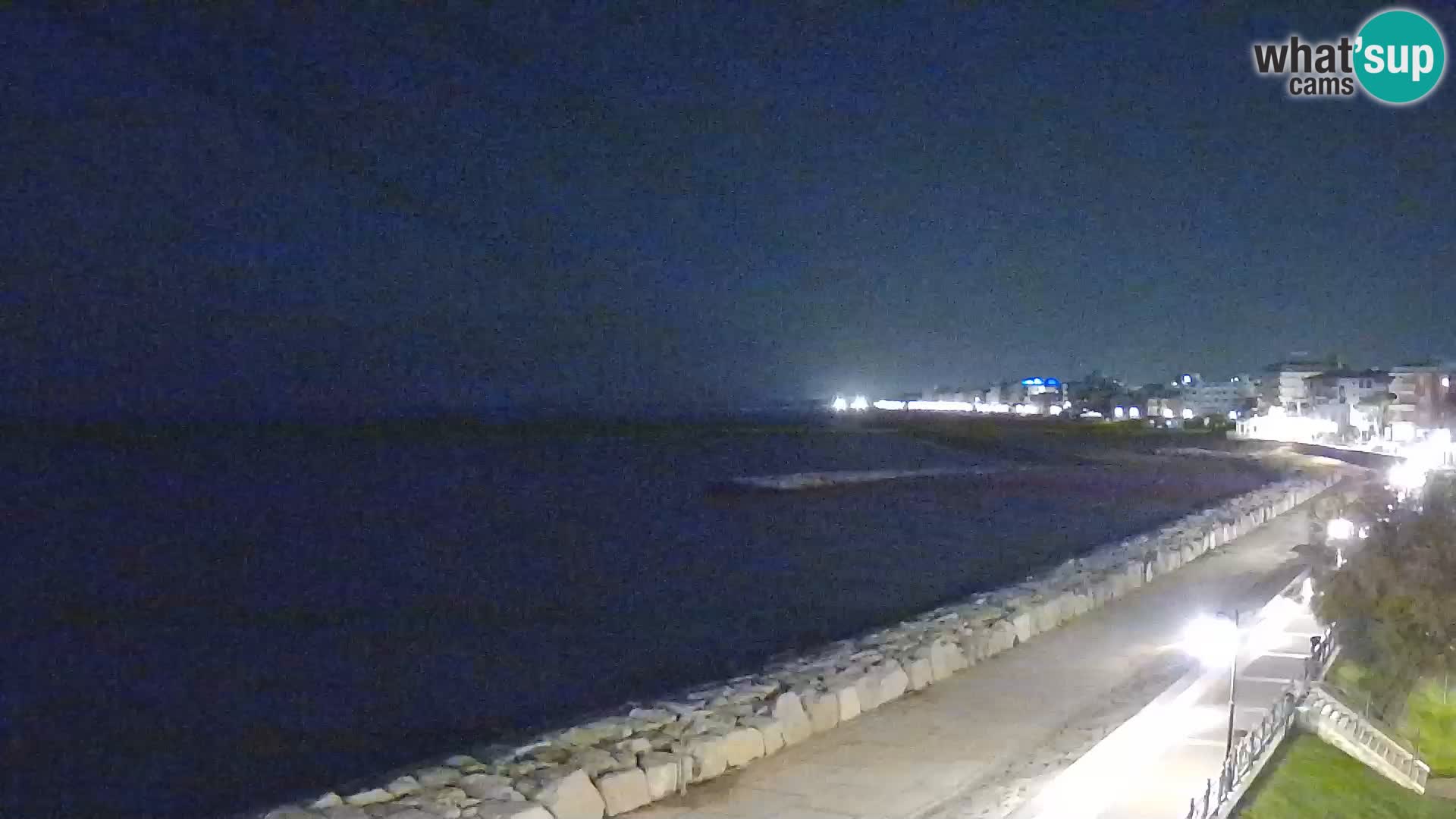 Webcam Caorle Ponente – Vue depuis les Marinai di Caorle