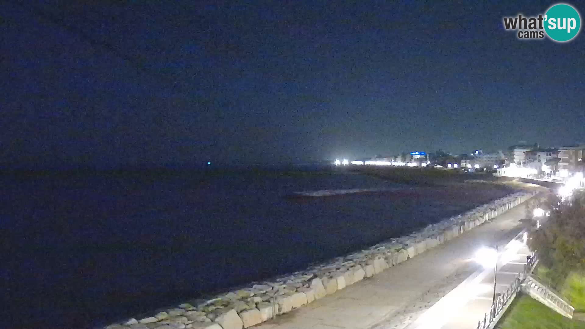 Webcam Caorle Ponente – View from Marinai di Caorle