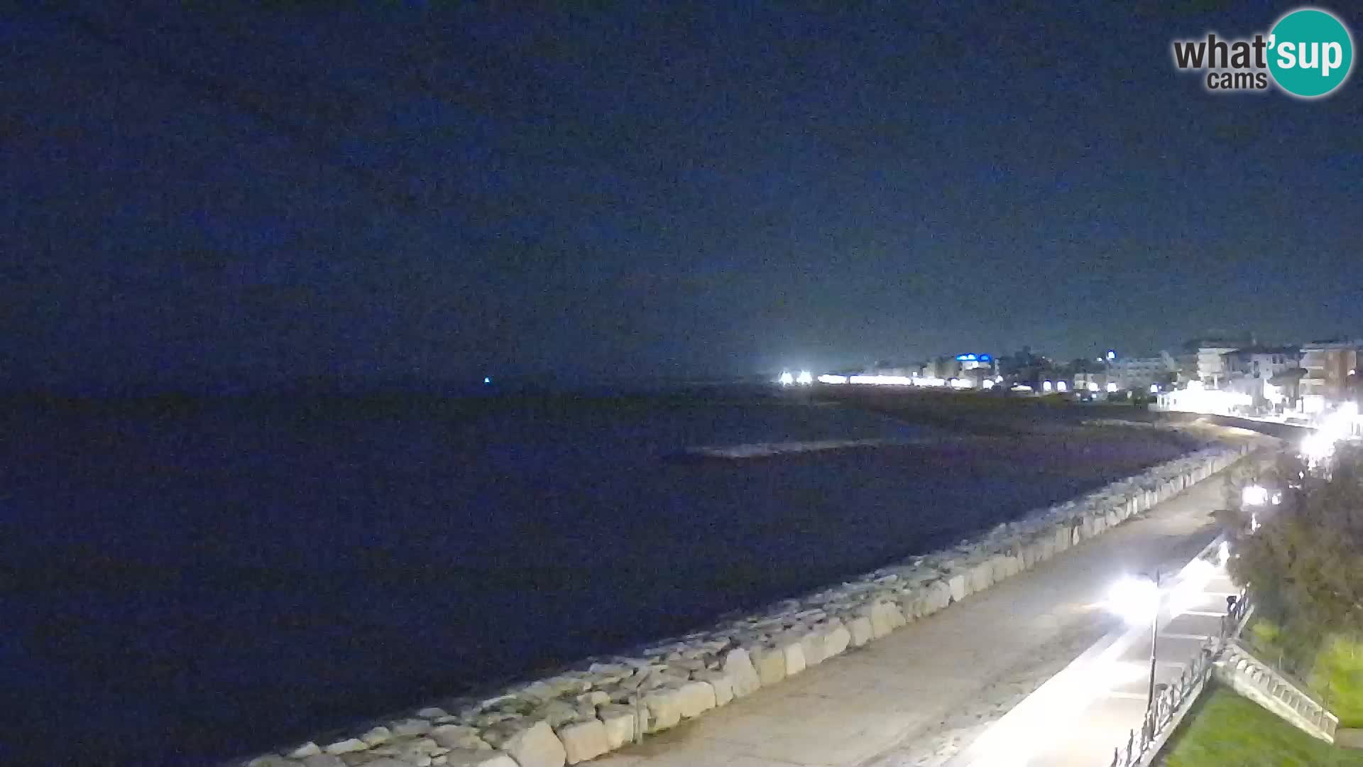 Webcam Caorle Ponente – Vue depuis les Marinai di Caorle