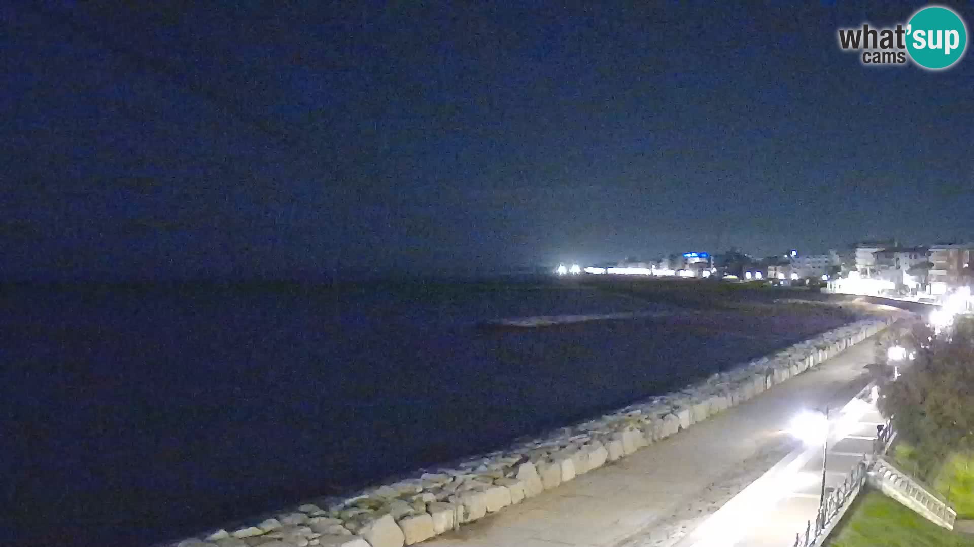 Webcam Caorle Ponente – Vue depuis les Marinai di Caorle