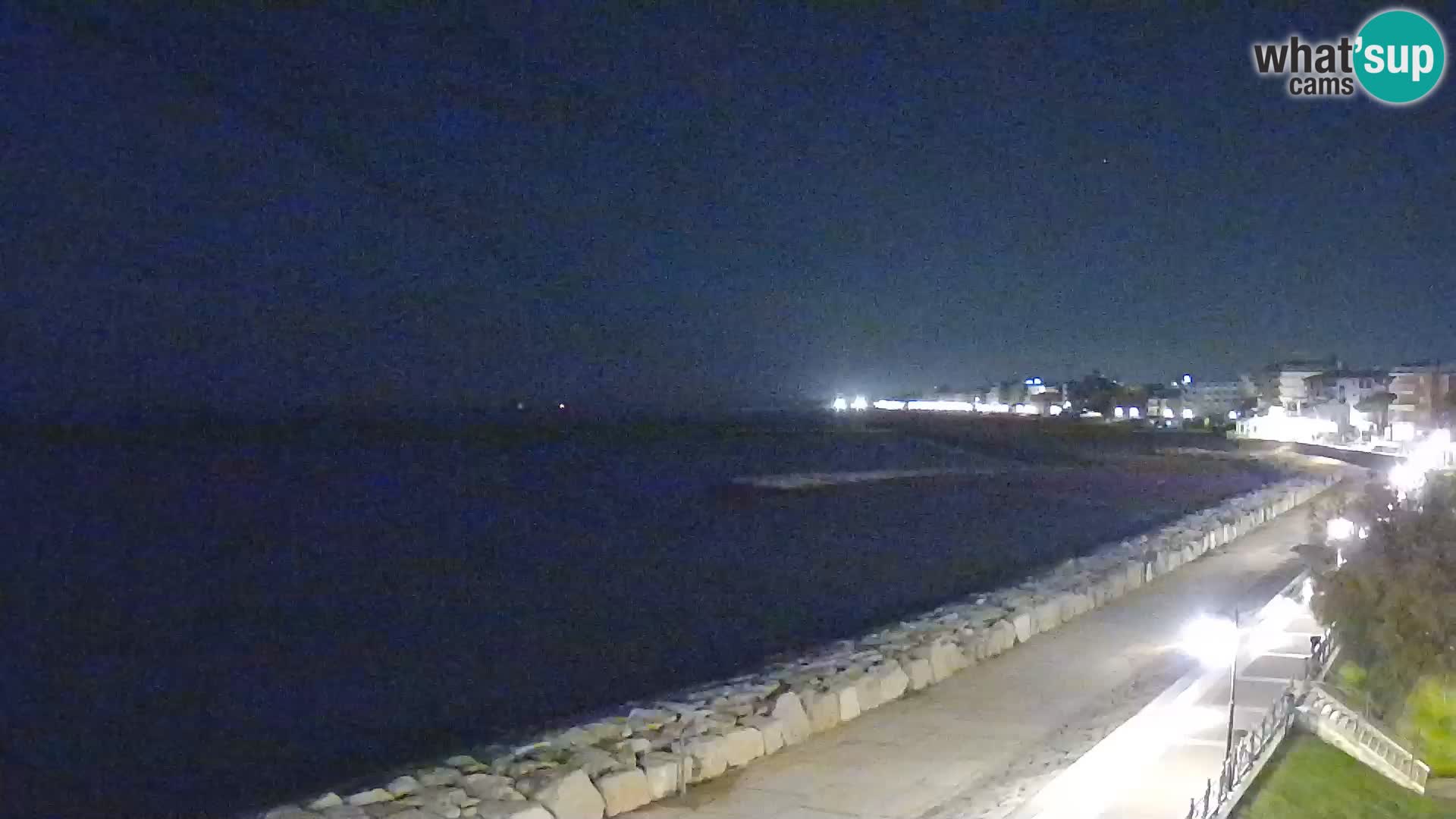Webcam Caorle Ponente – Blick von Marinai di Caorle